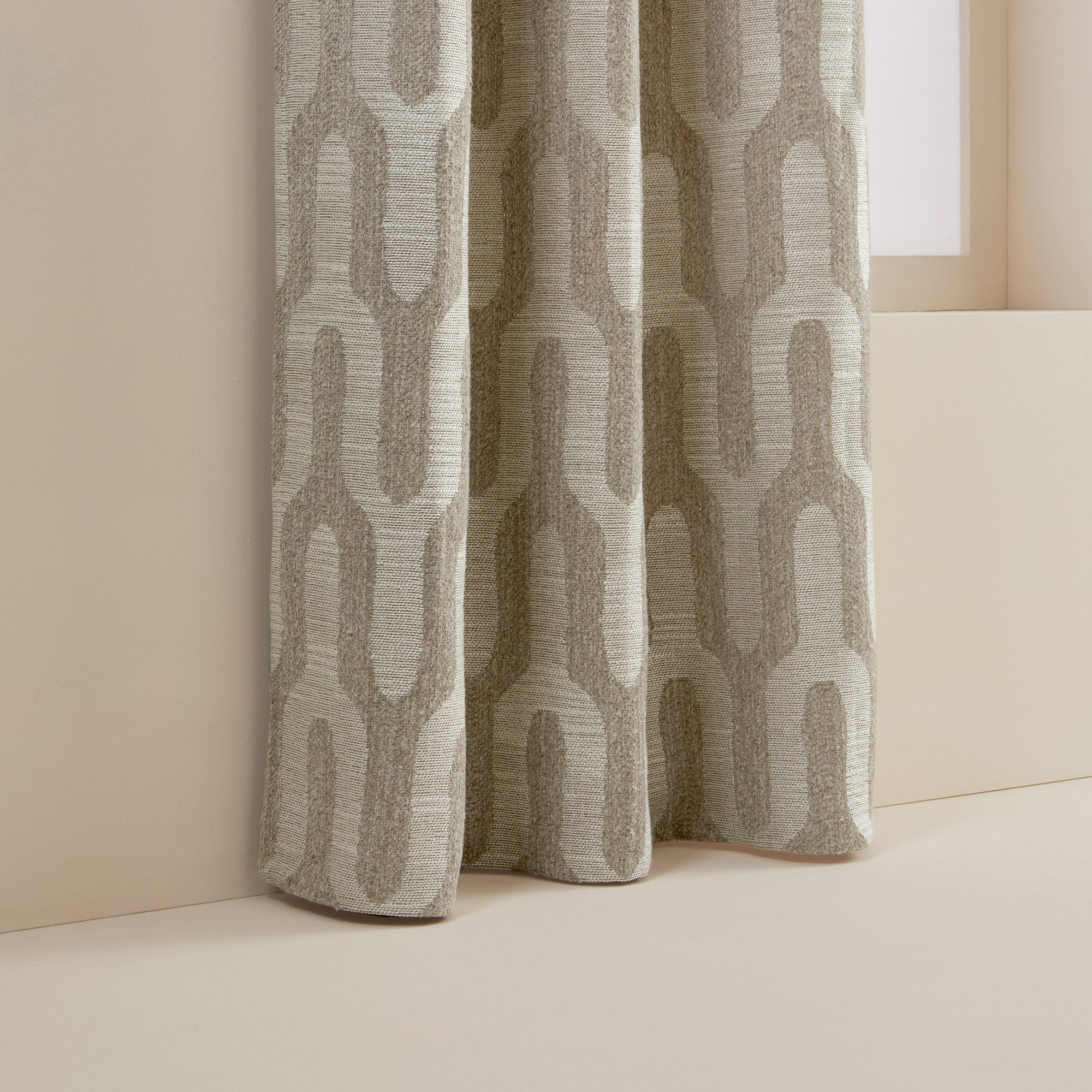 Natürlicher Ösenvorhang MARCUS