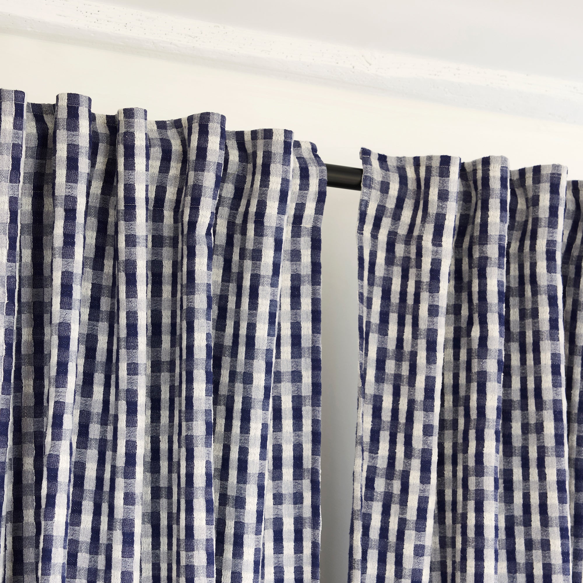 Rideau à passants CASTIN naturel et marine