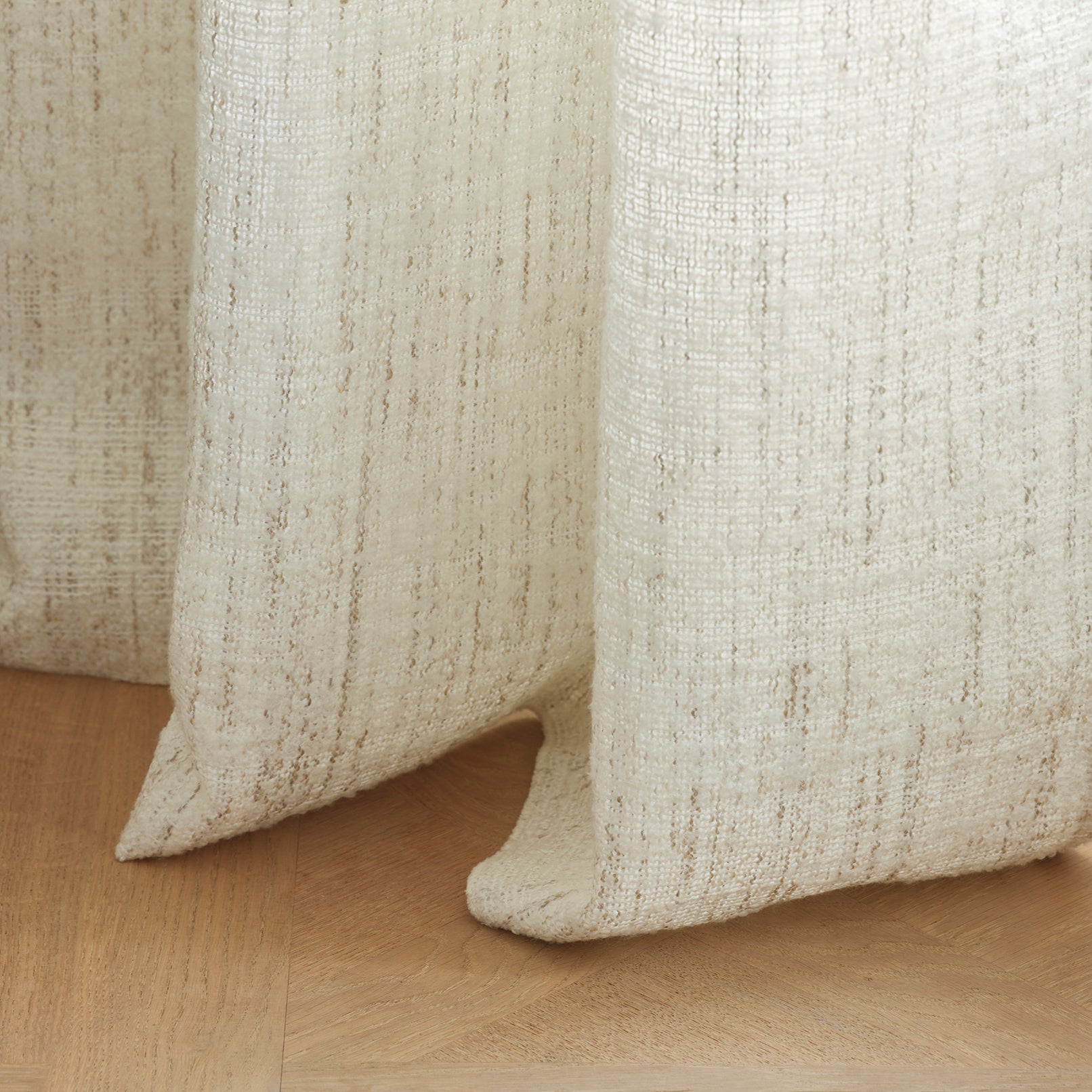 Rideau à passants MERYBELLE ivoire