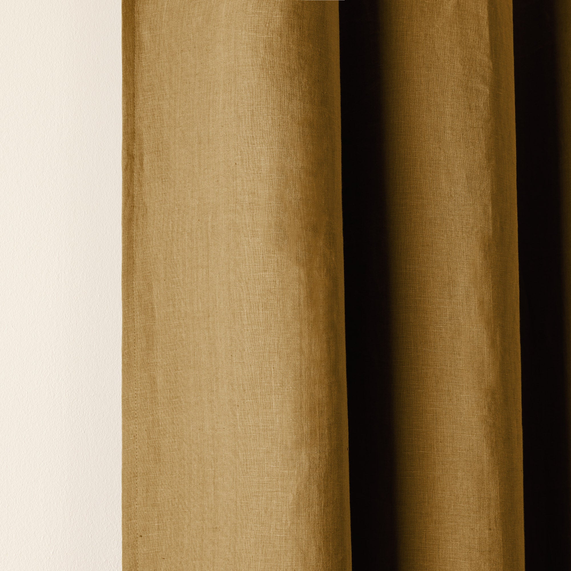 Rideau oeillets doublé occultant CARLINA bronze