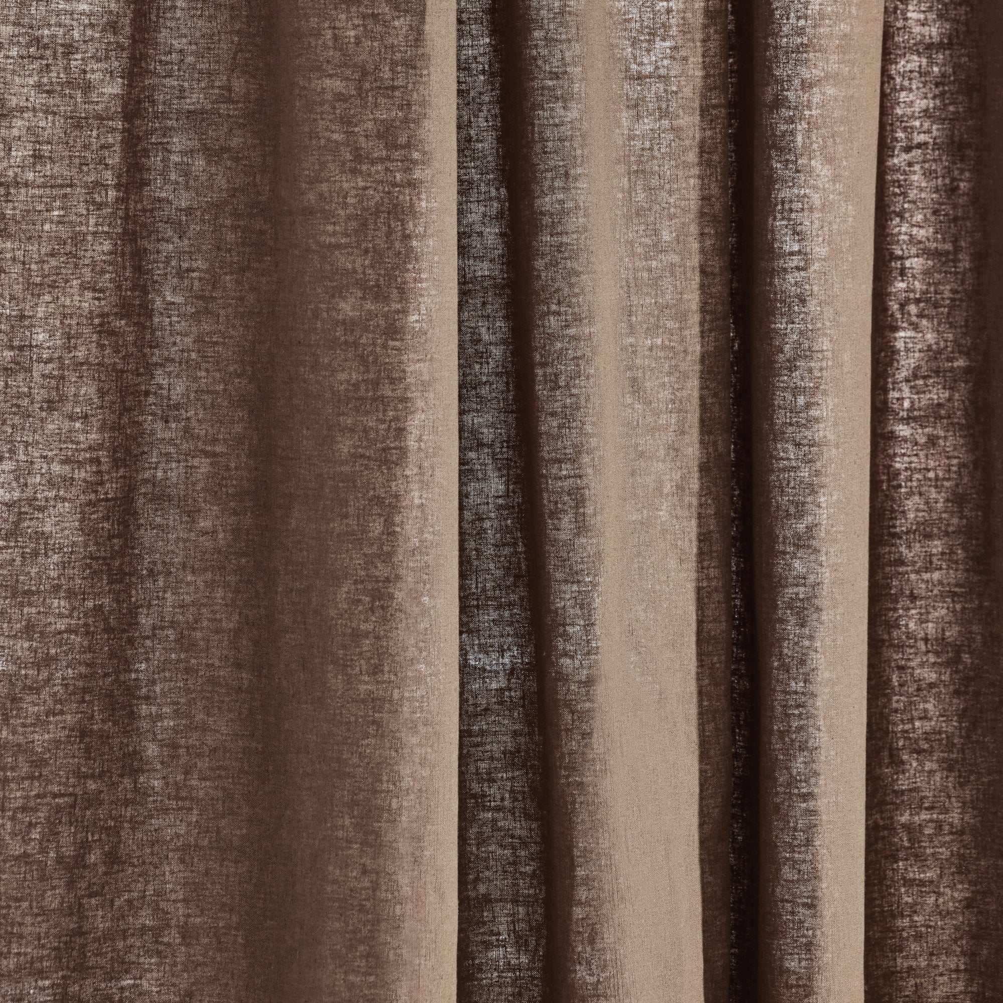Rideau panneau LEOLINO brun smoky
