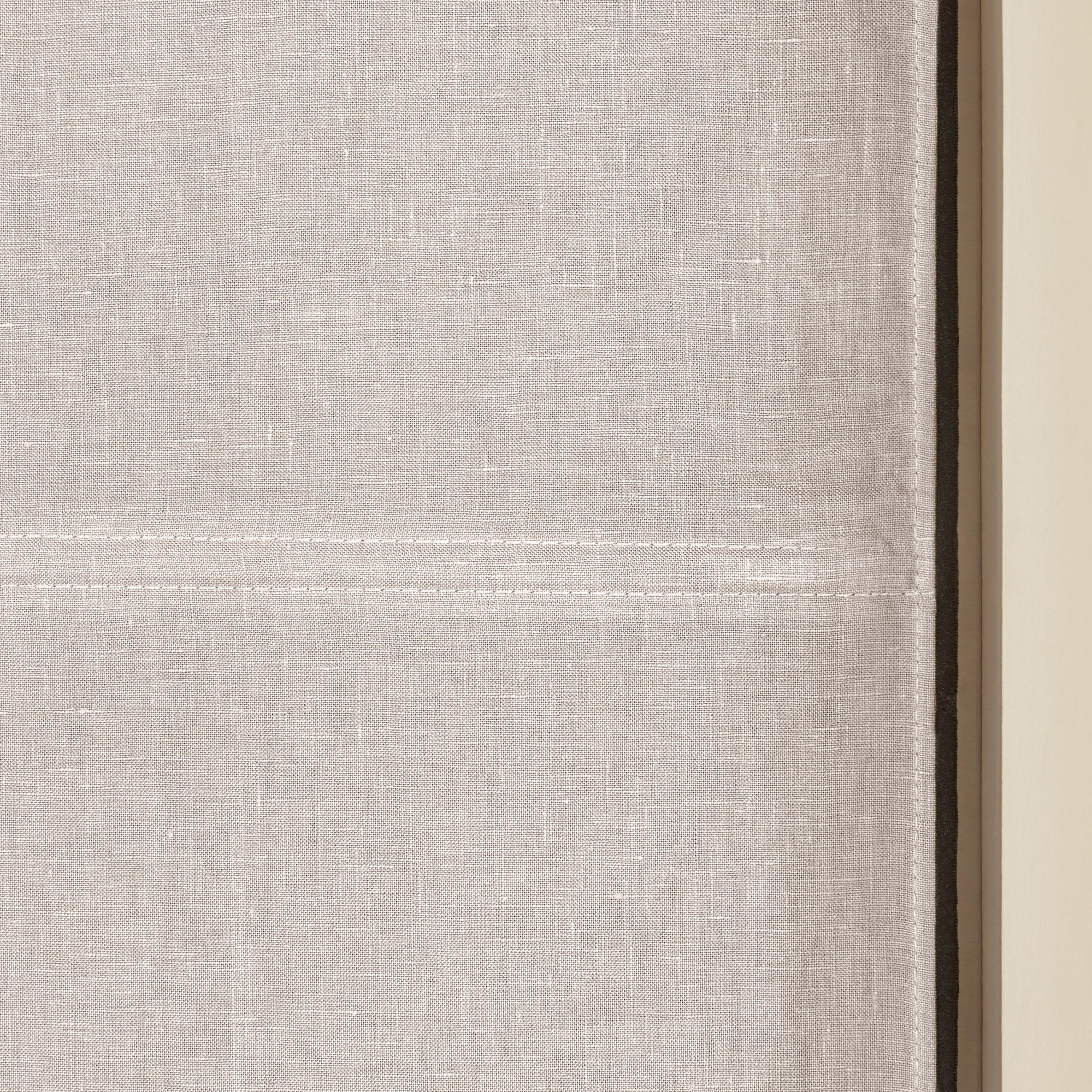 Store bateau occultant CARLINA ficelle et bourdon noir