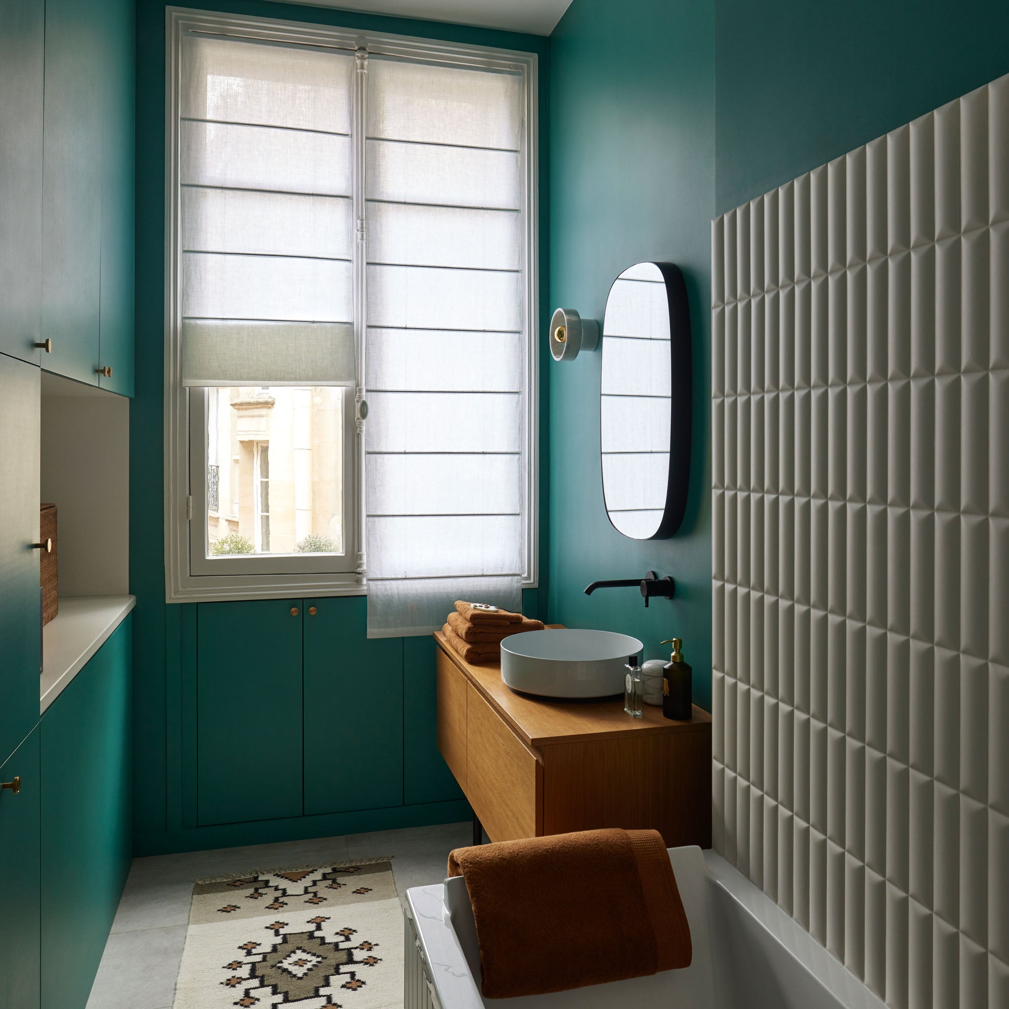 Store bateau CARLINA blanc pur