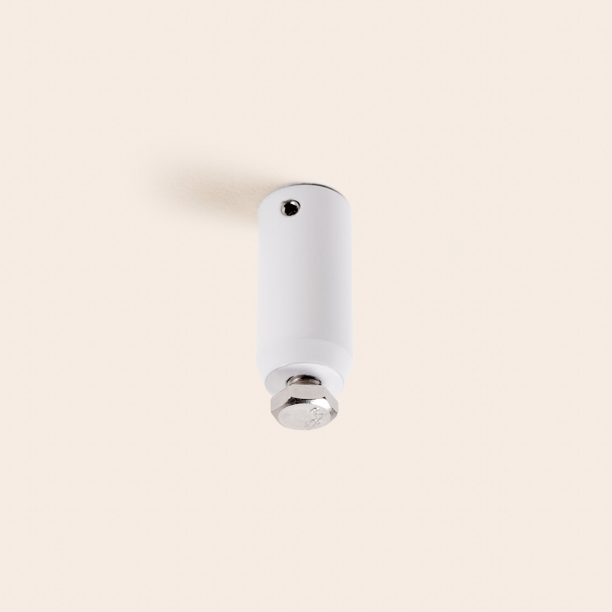 Support plafond déporté RAYIA blanc mat