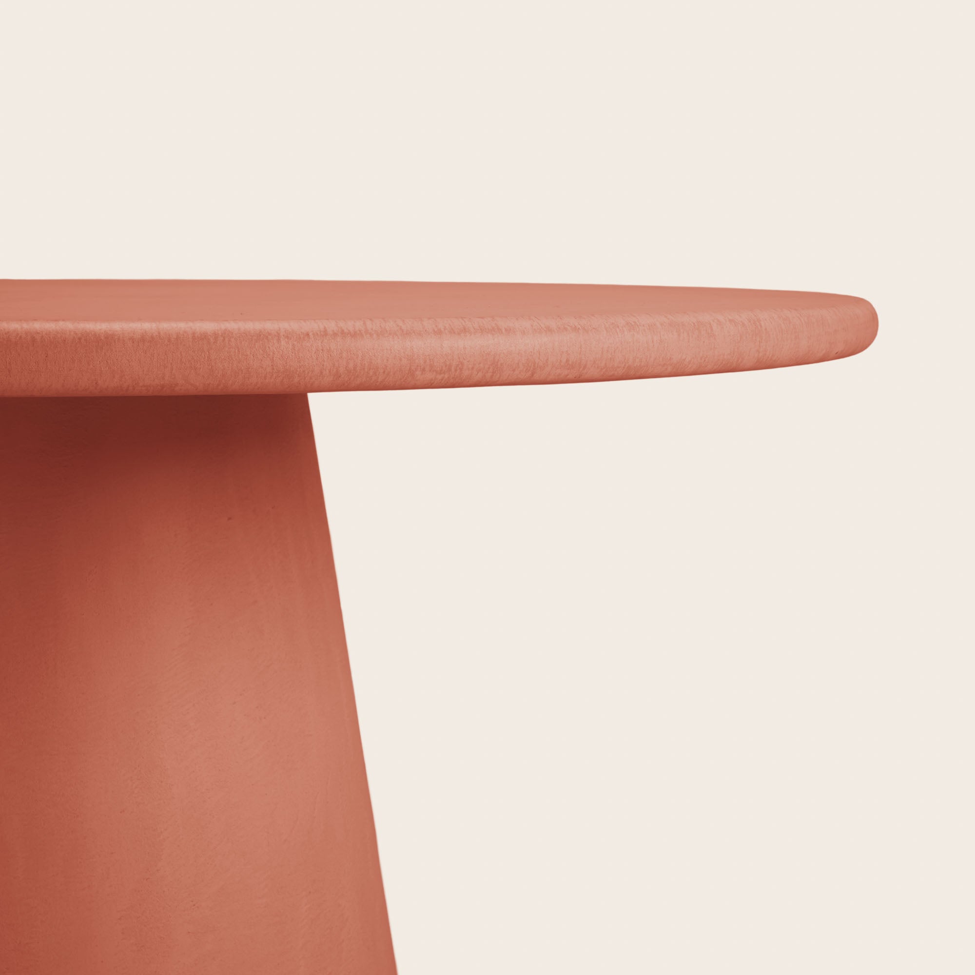 Tavolo da pranzo ELIZ in terracotta