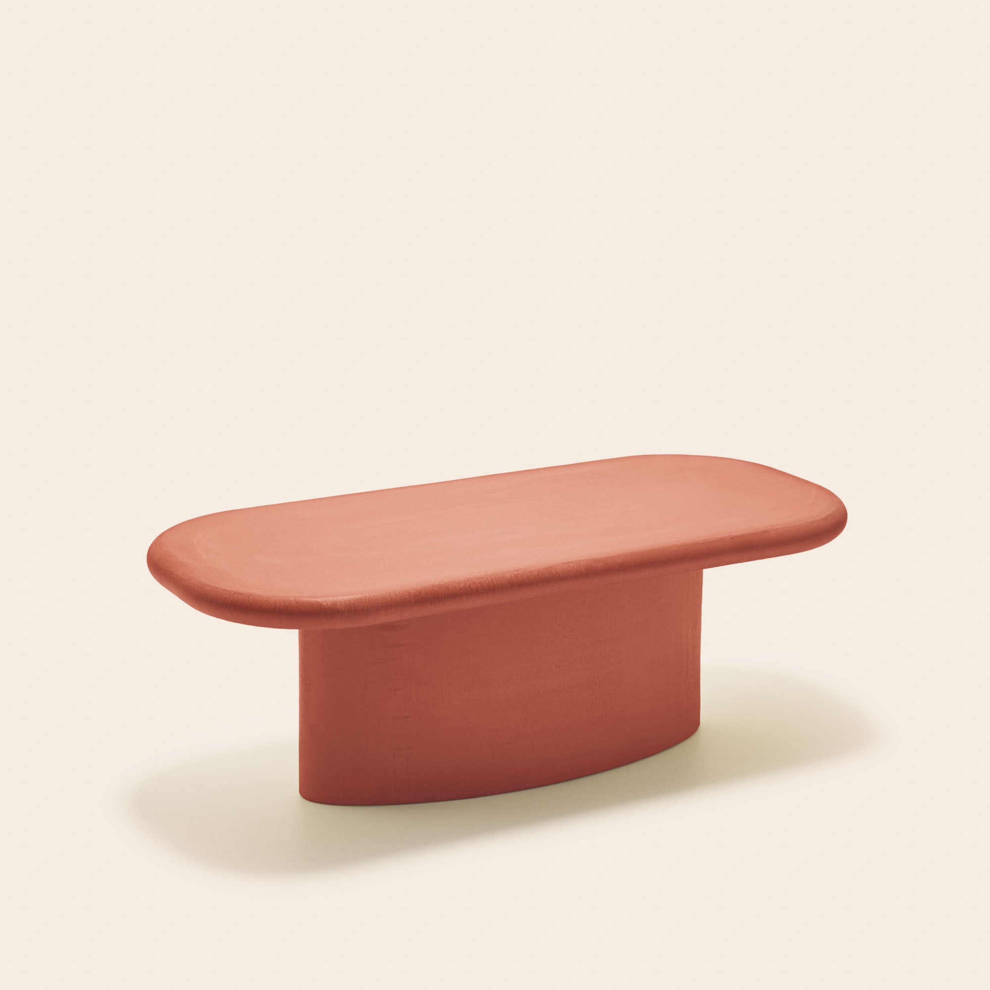 CALIX Terrakotta-Couchtisch