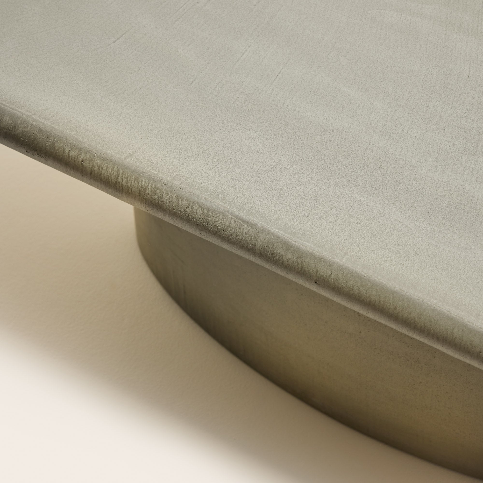 Table basse CALIX argile verte