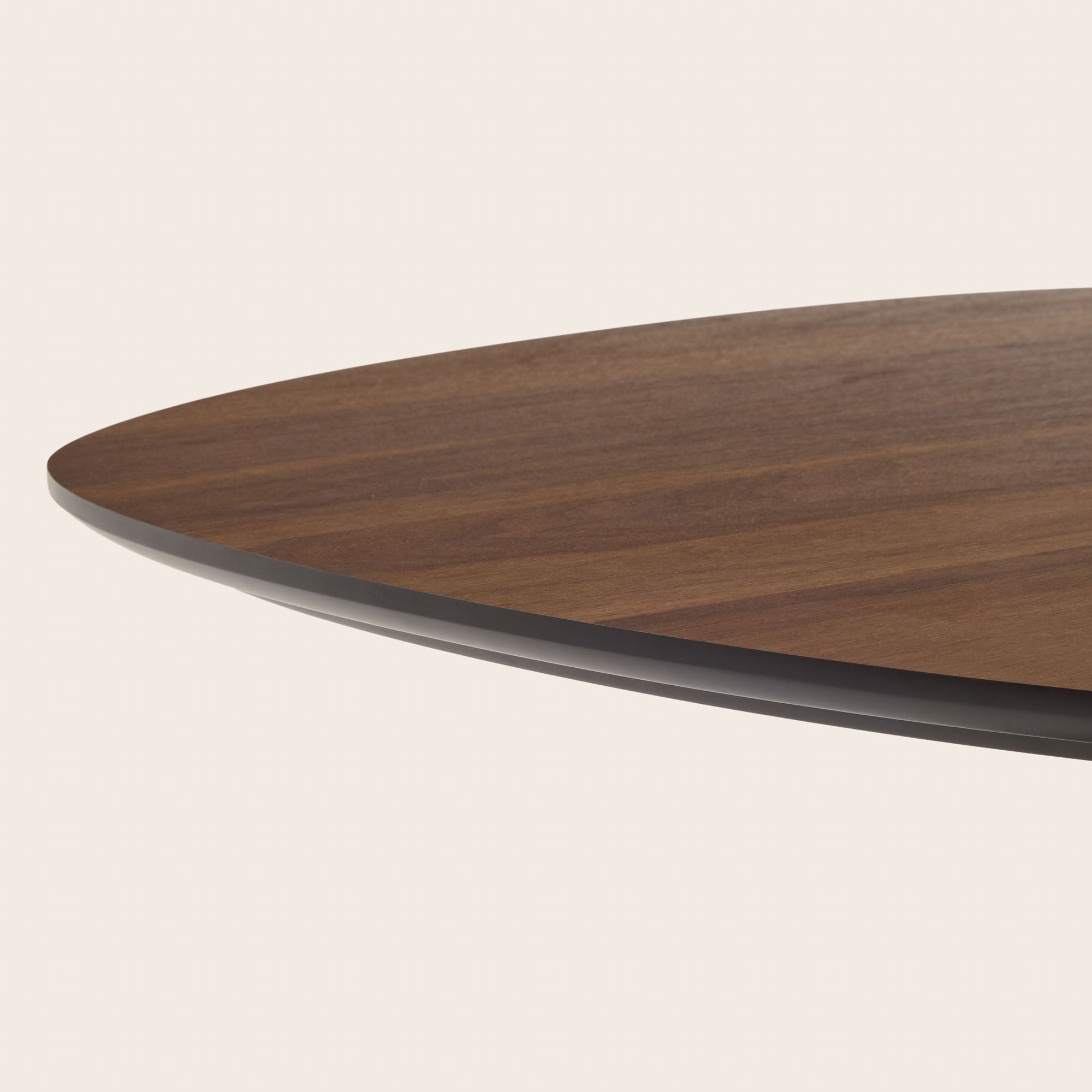 Table basse ISMERIA noyer et bronze