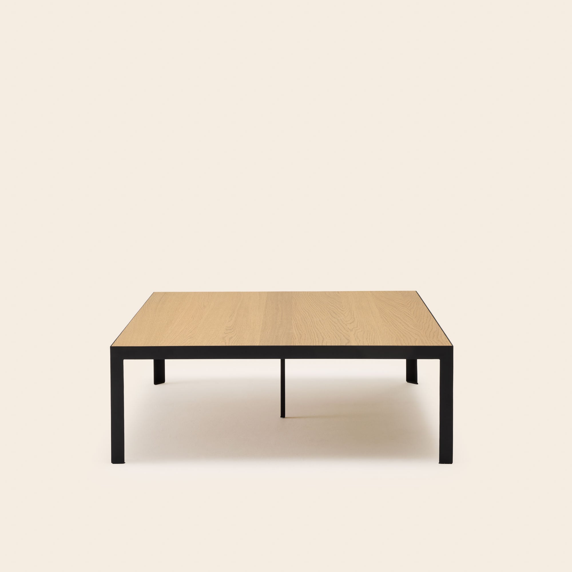 Table basse ORELIA bois et métal noir