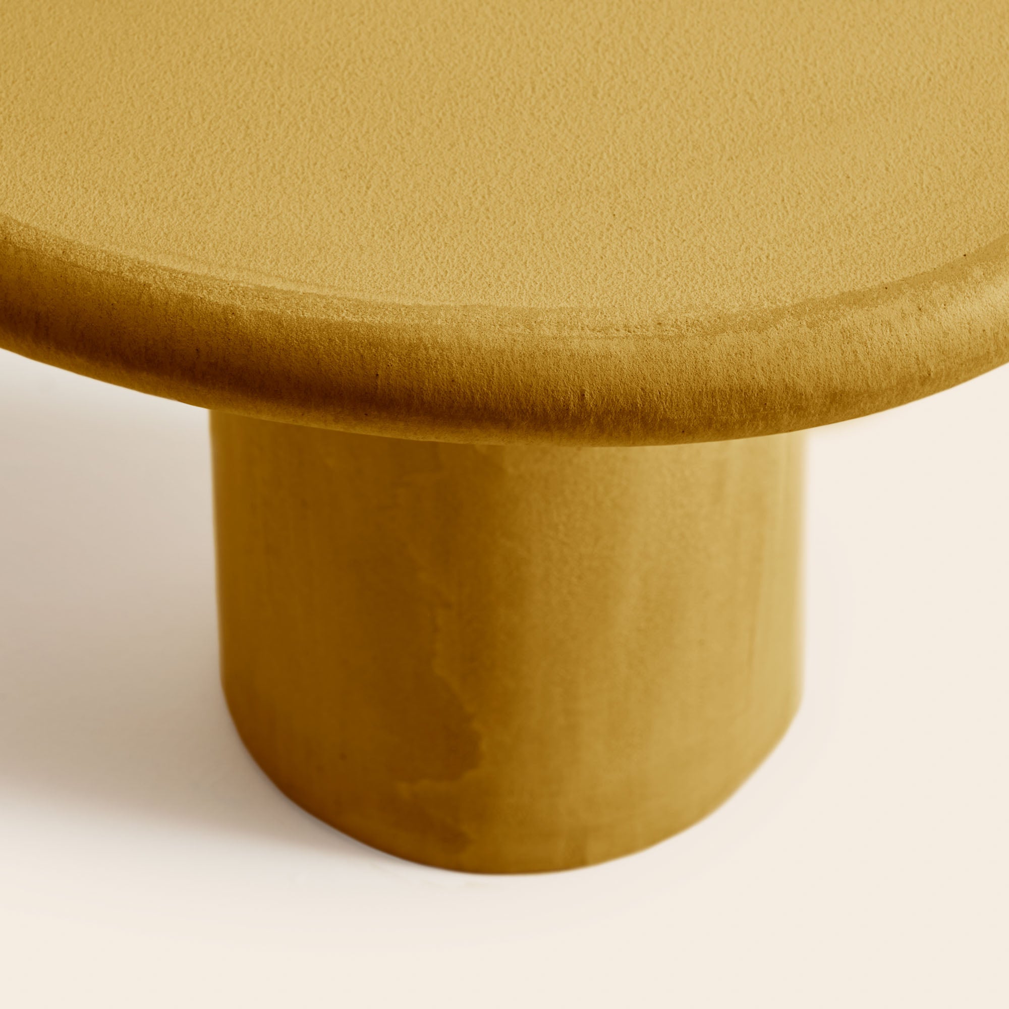 Table d'appoint MYRKO terre d'ocre