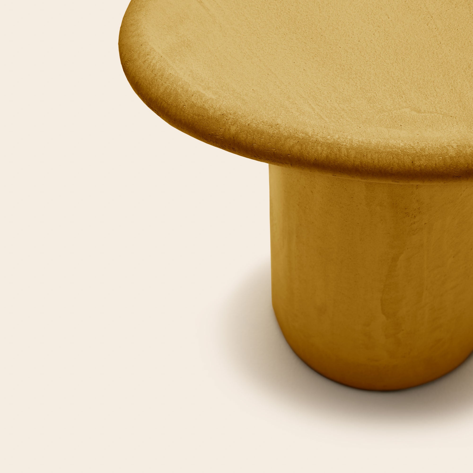 Table d'appoint MYRKO terre d'ocre