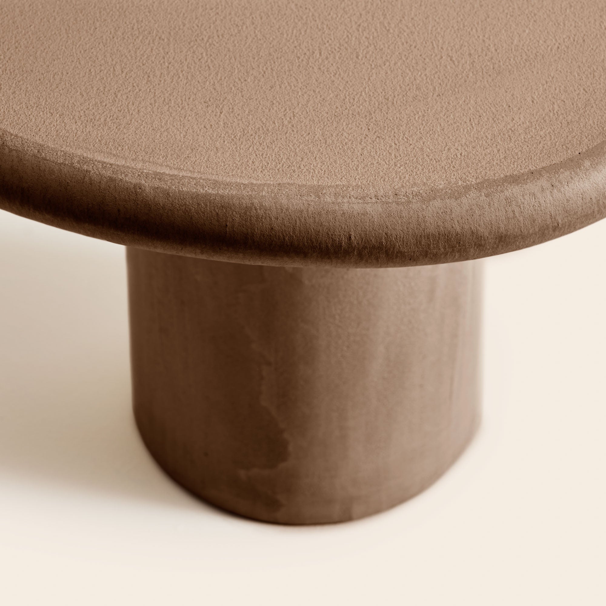 Table d'appoint MYRKO terre brune