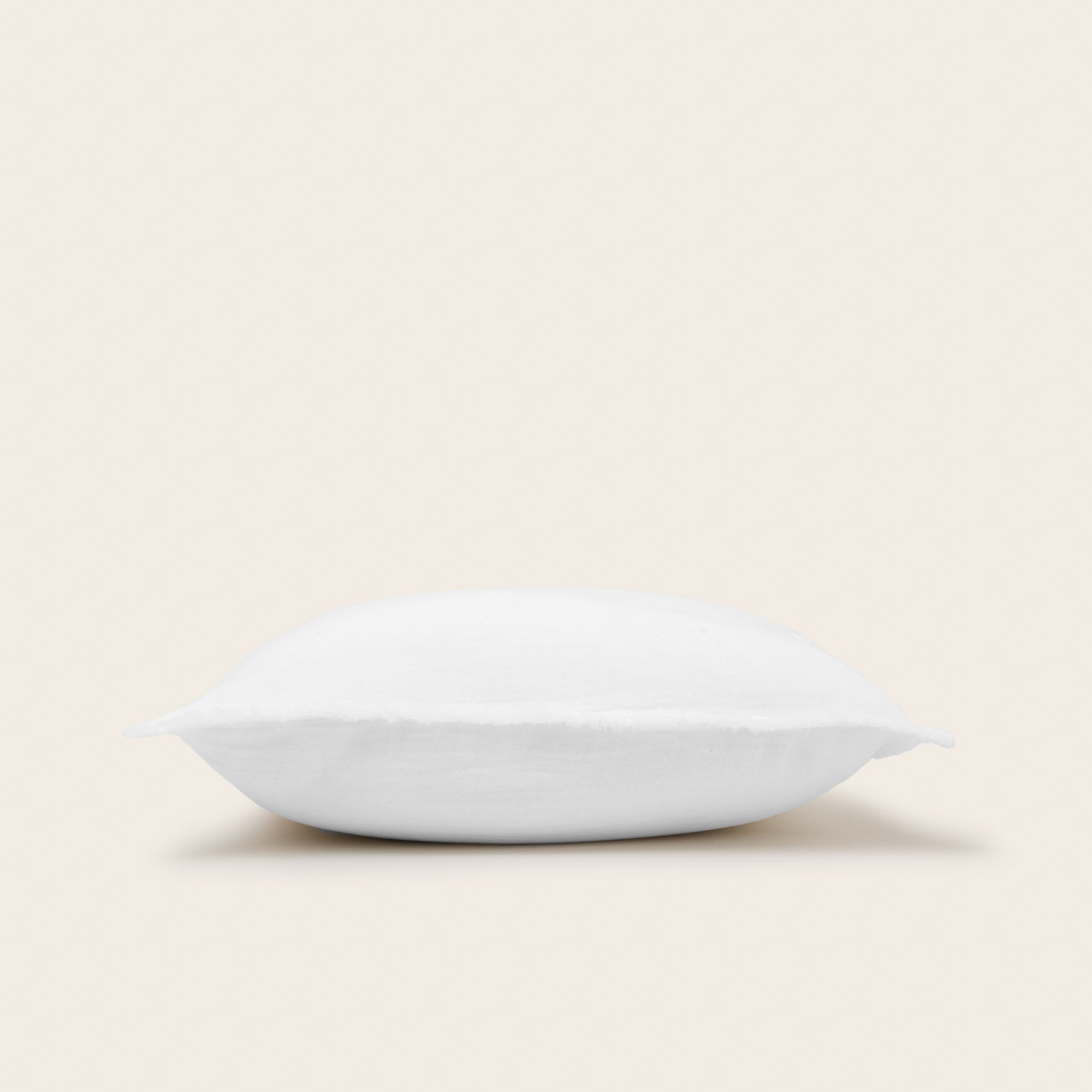 Taie d'oreiller LOU blanc coton