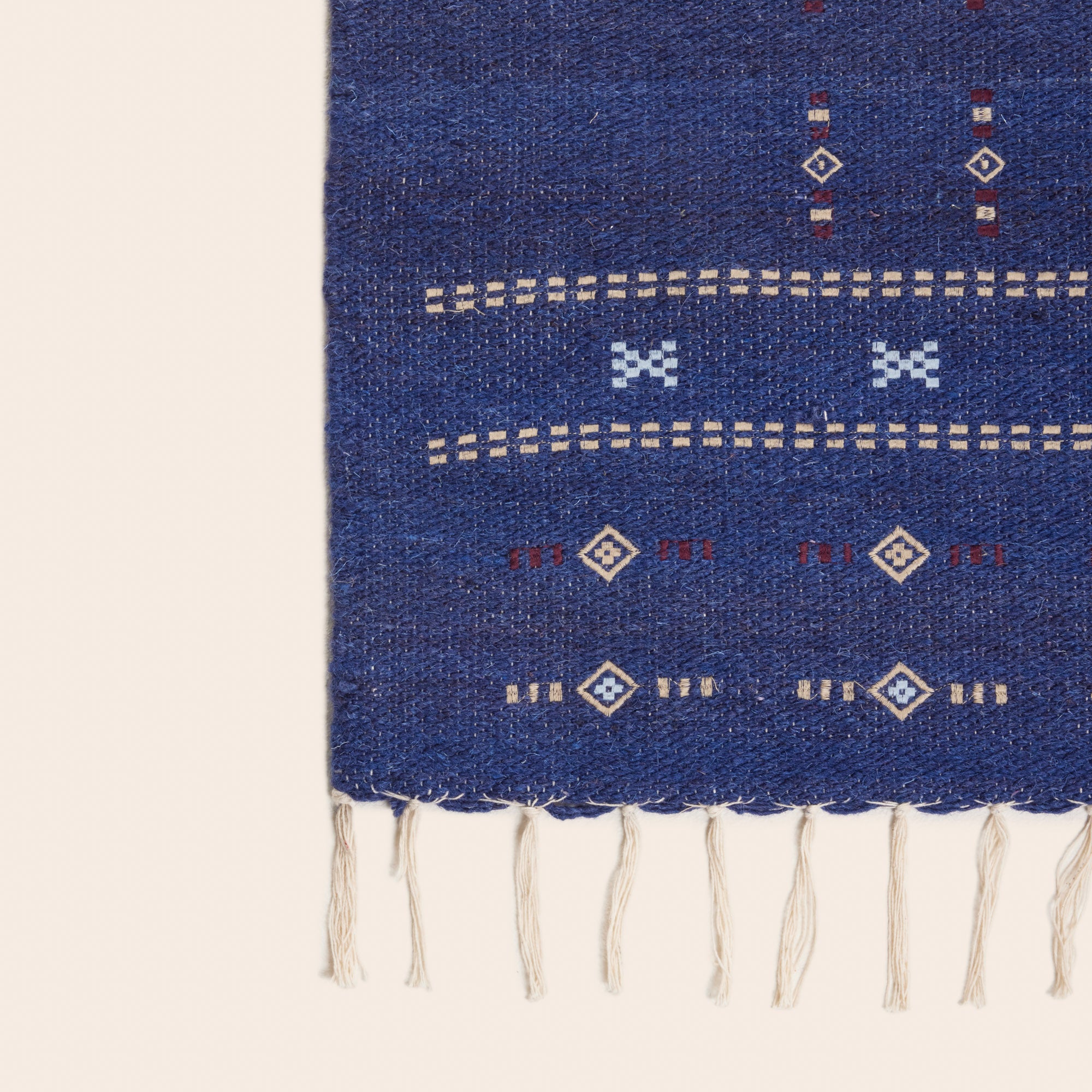 Tapis de sol ARSALANE bleu outremer