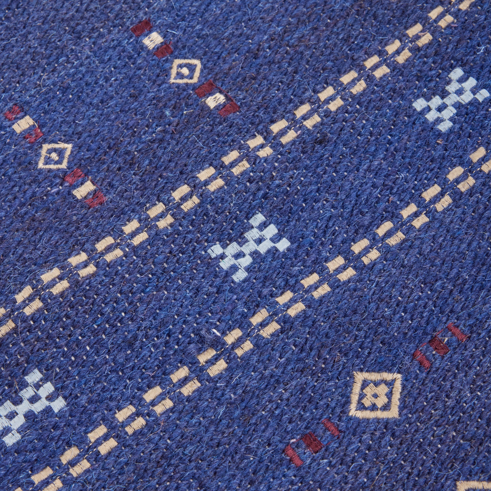 Tapis de sol ARSALANE bleu outremer