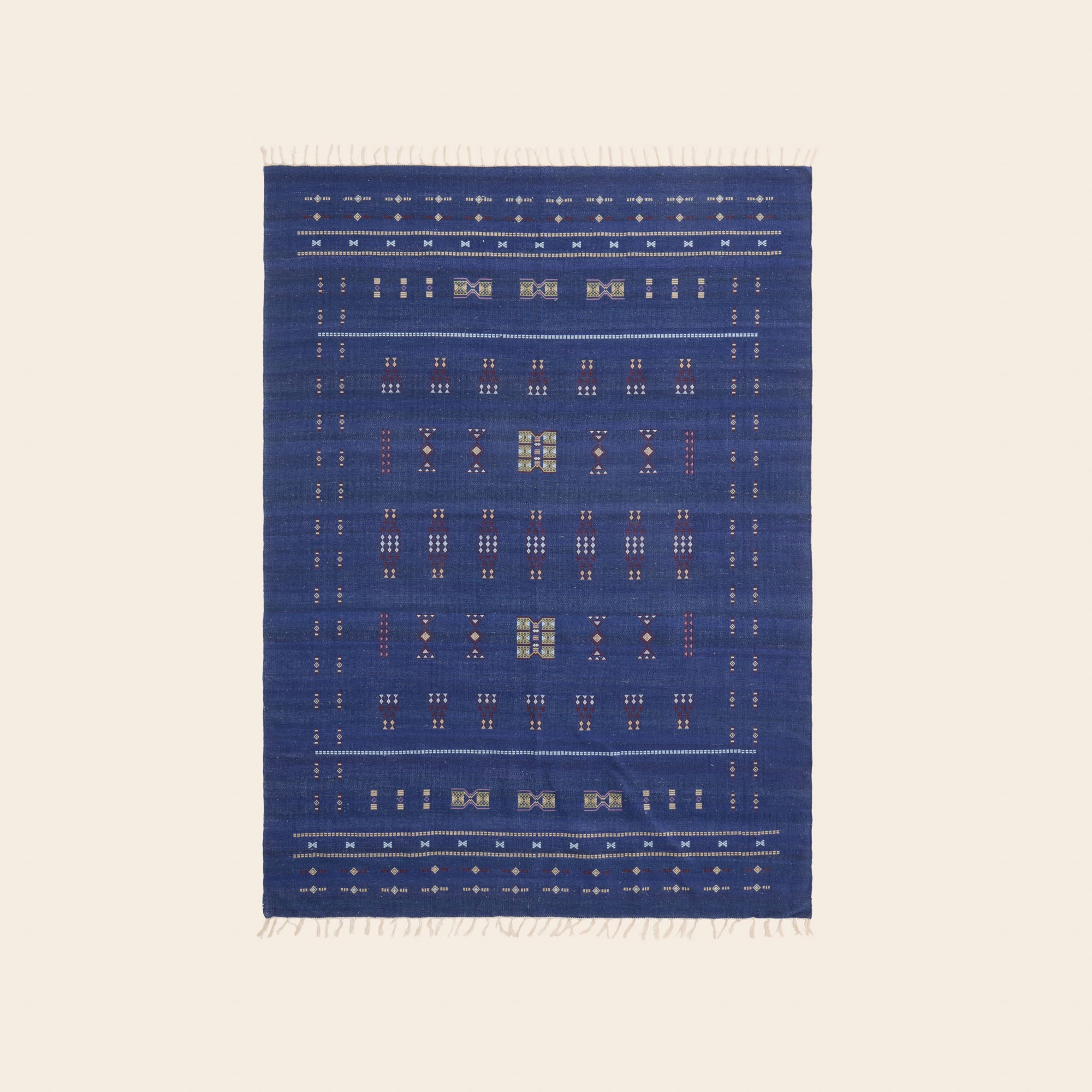 ARSALANE ultramarinblaue Bodenmatte