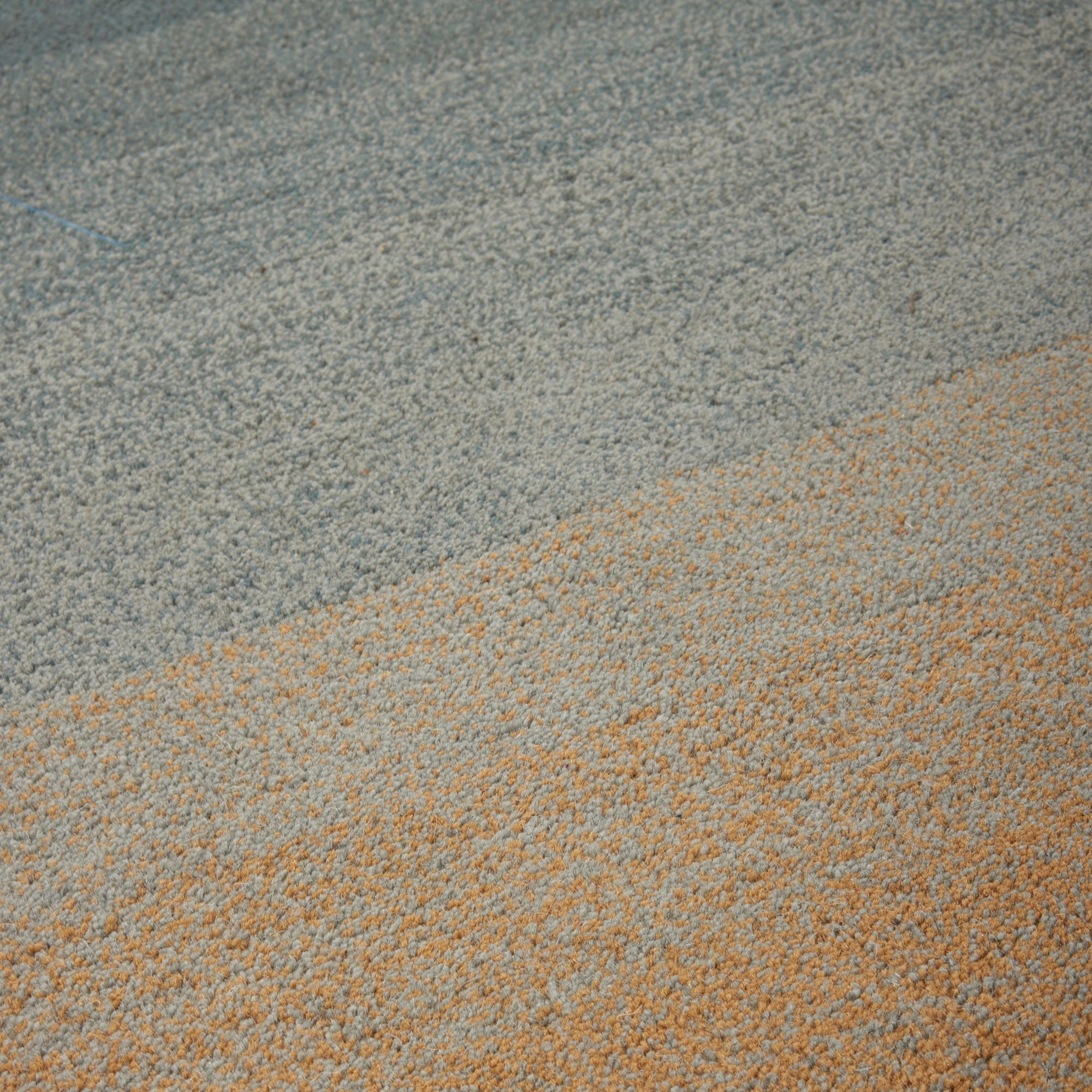 Tappetino AUBEA blu petrolio e ocra