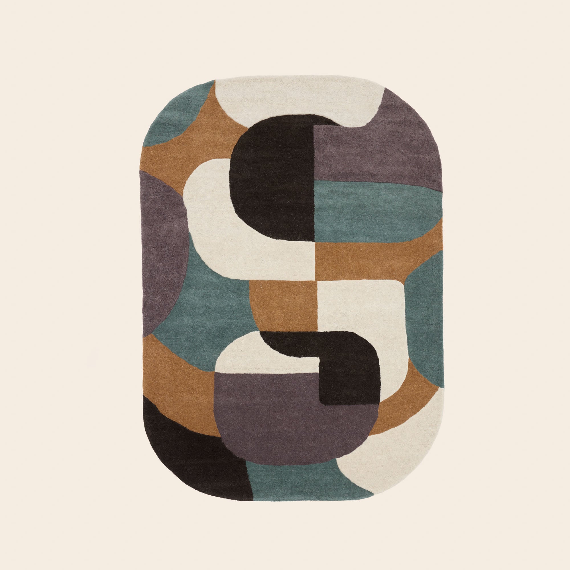 Tapis de sol ANDREÏ multicouleur