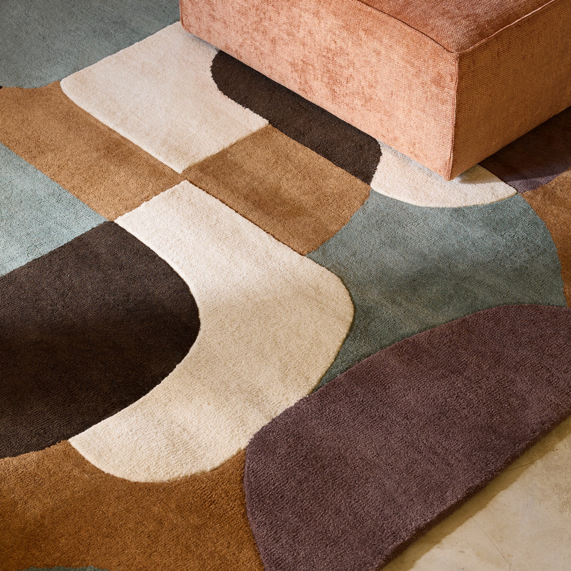 Tapis de sol ANDREÏ multicouleur