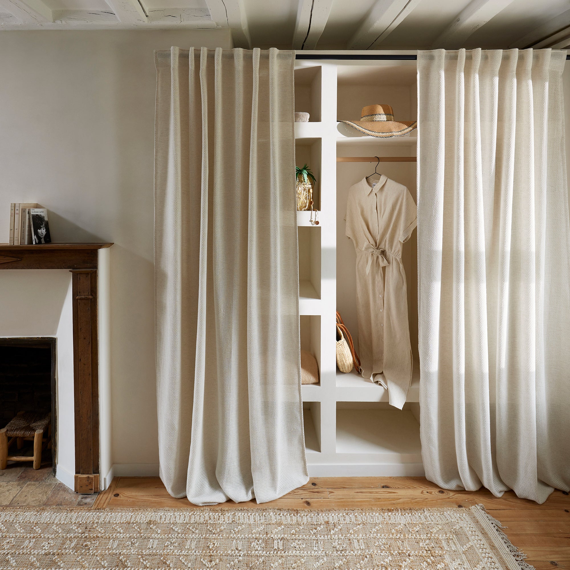 Voilage à passants SPARTE naturel