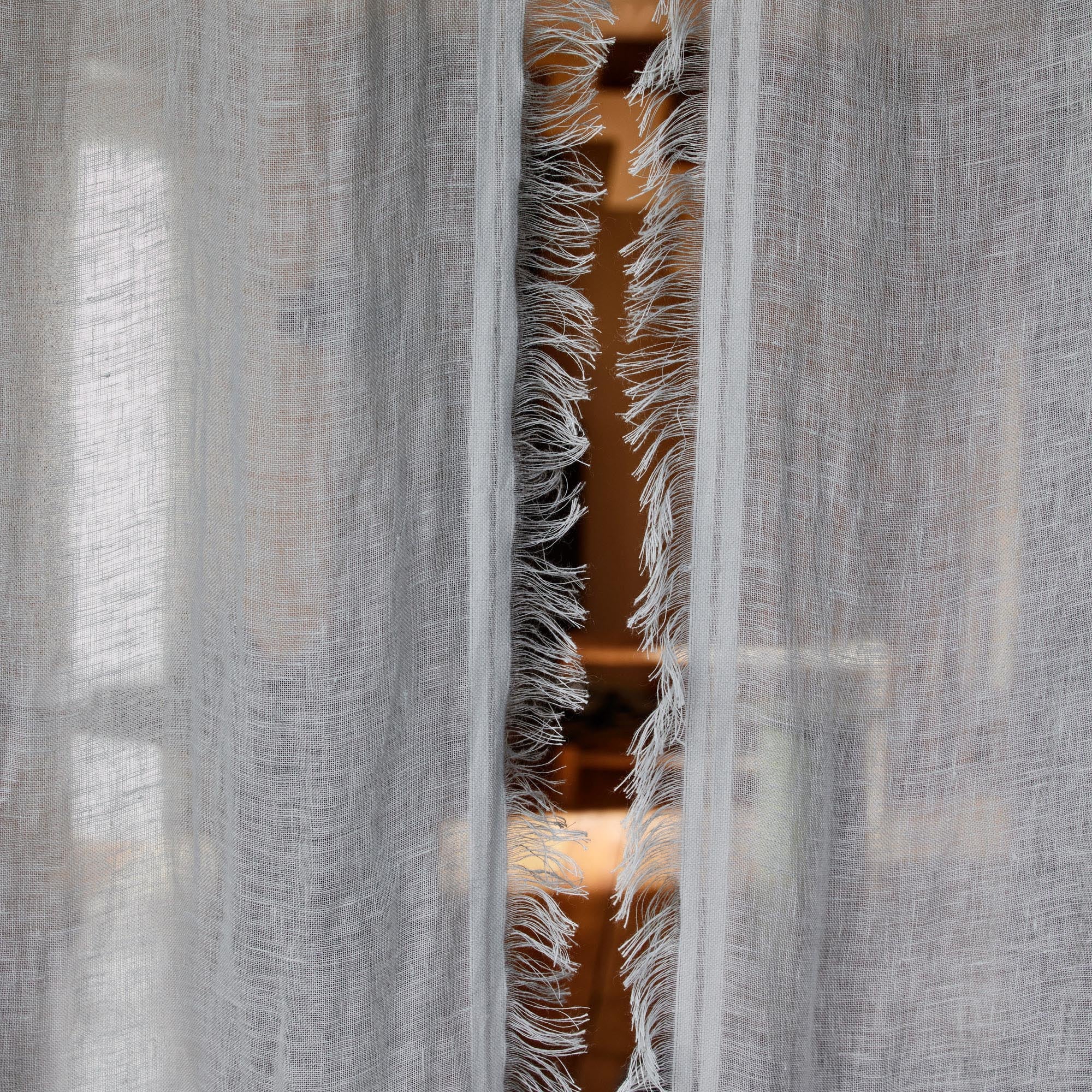 Voilage panneau IKARIA celeste