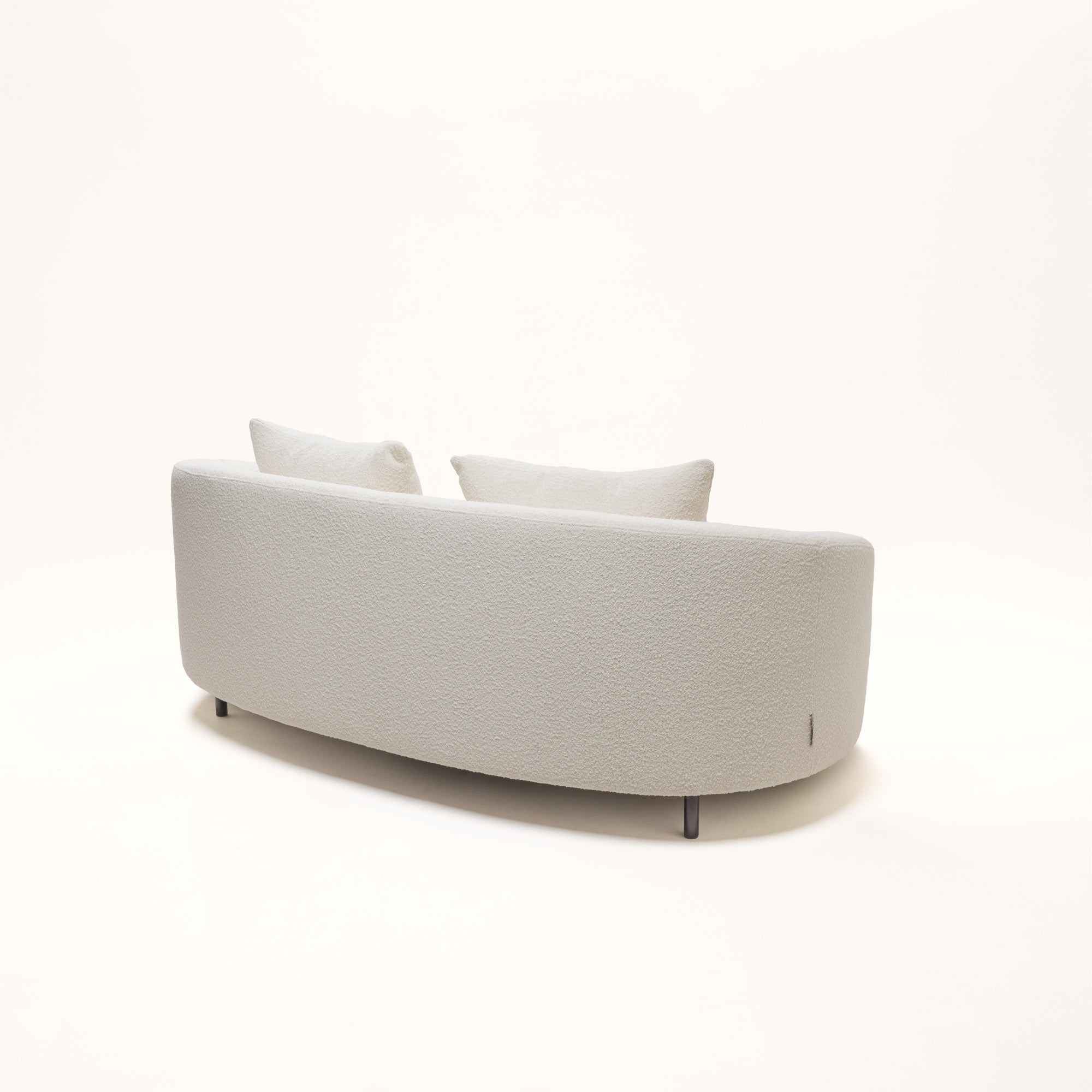 2-seater sofa JULIKA sym ecru curly