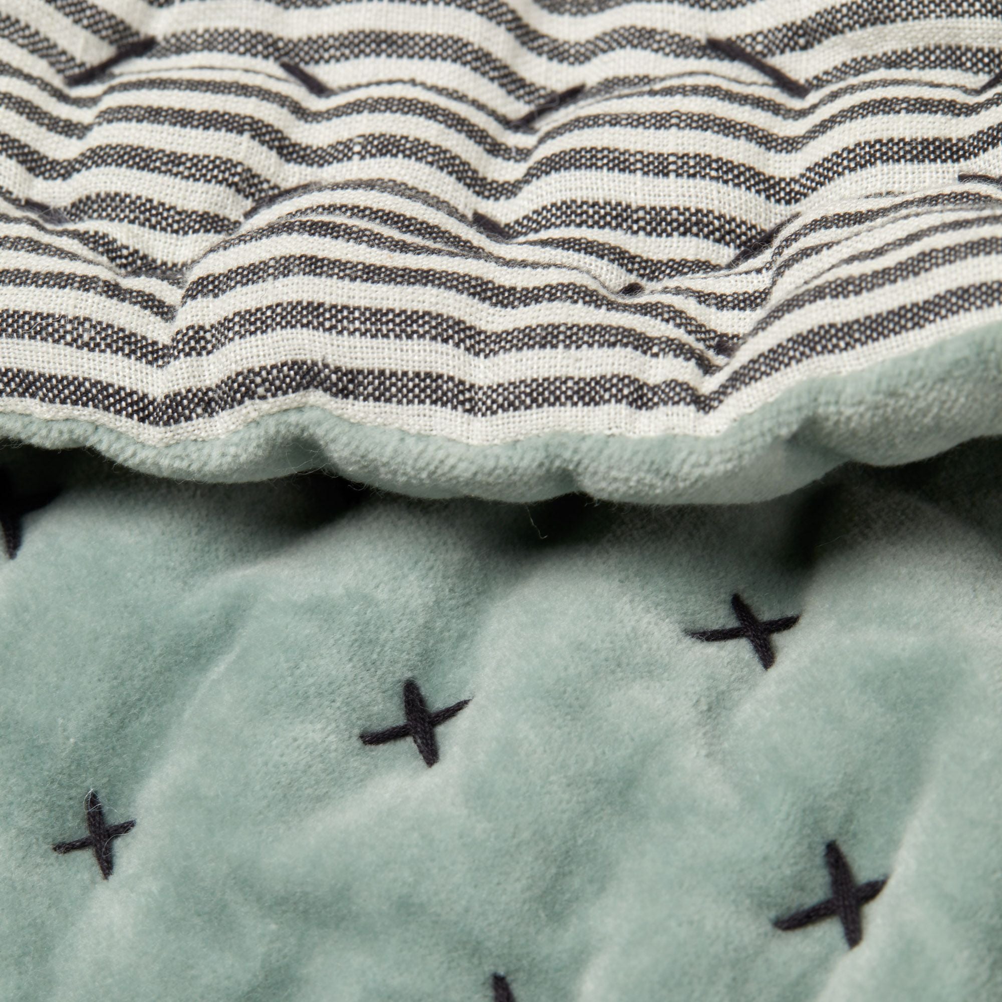 Couvre-lit matelassé MALO baltique