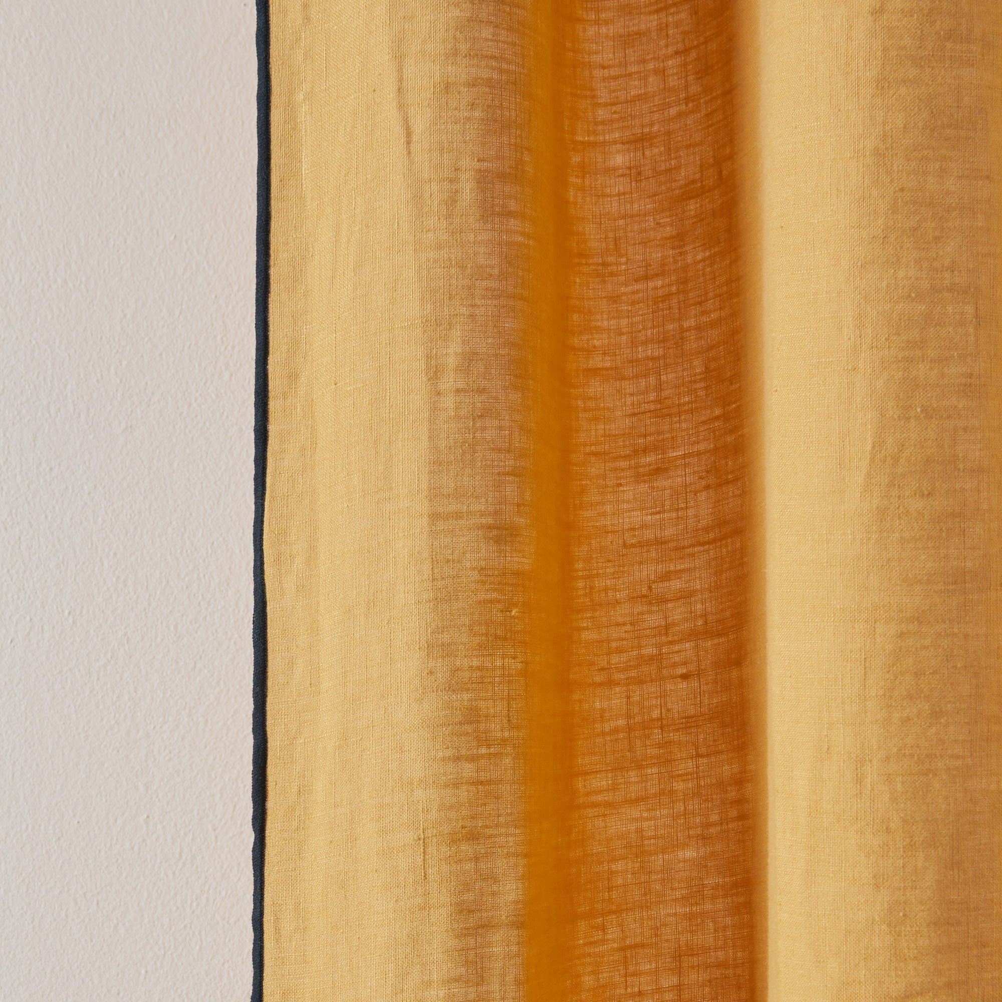 Echantillon CARLINA ocre et bourdon noir