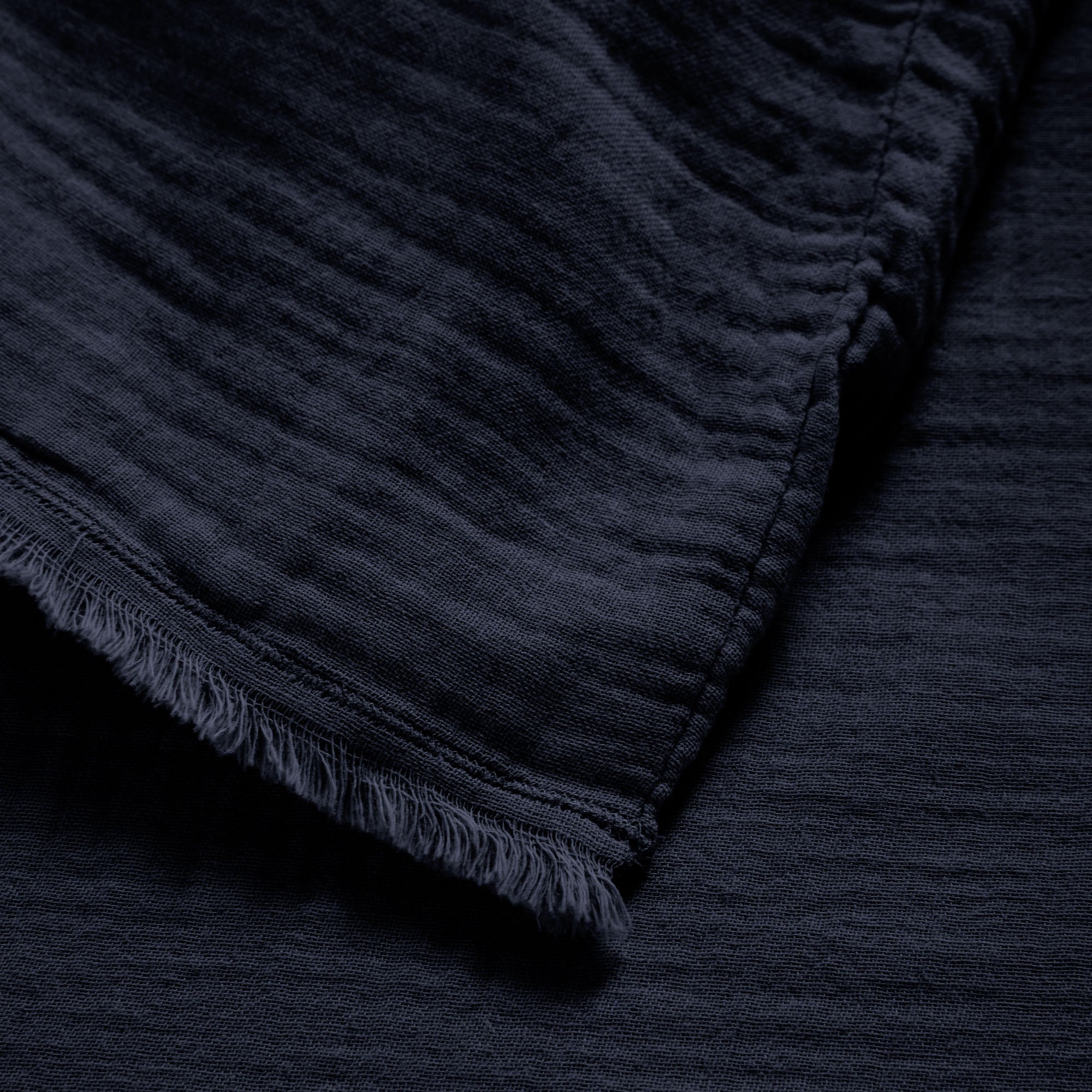 Housse de couette LOU encre bleue