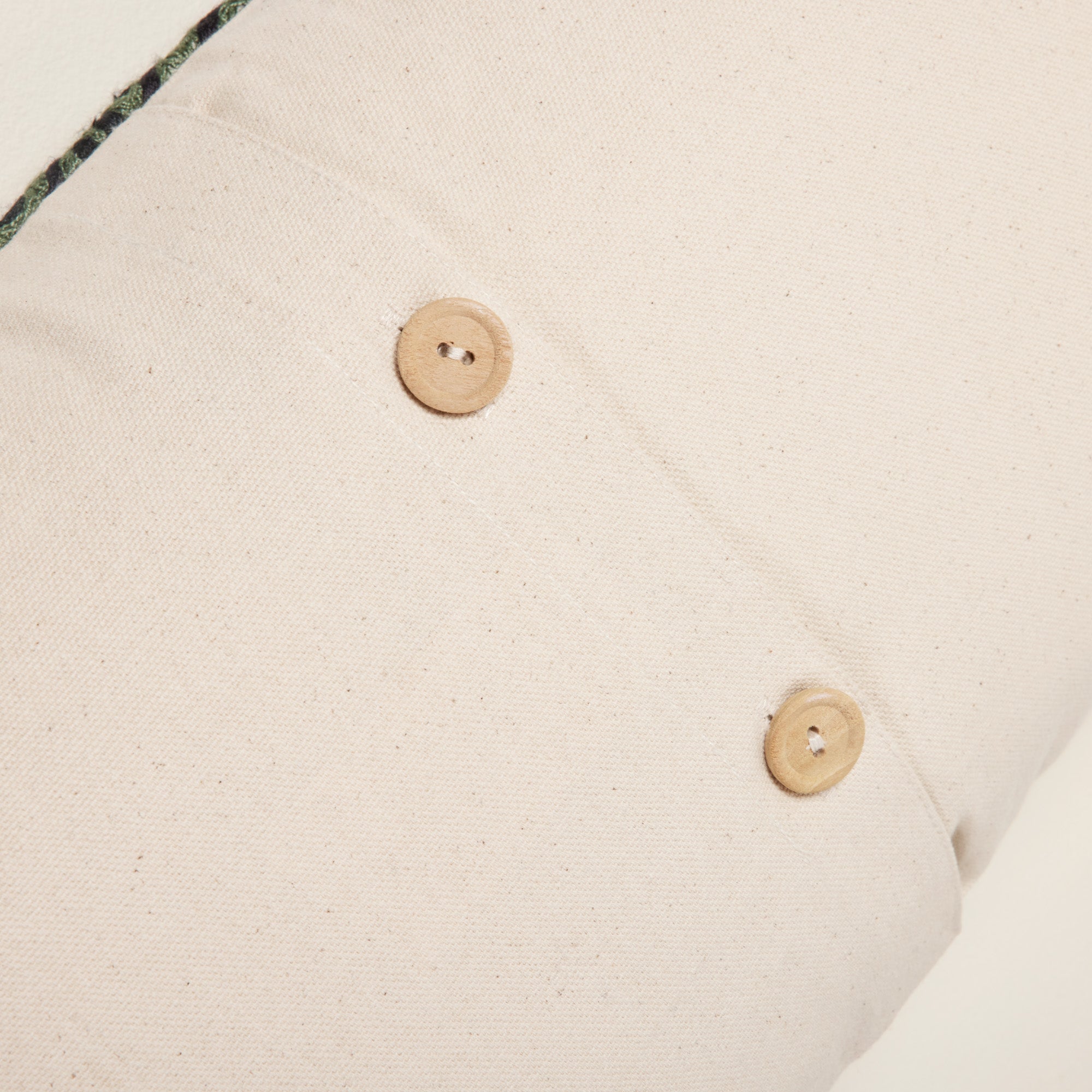 Housse de coussin TIGRIS ivoire