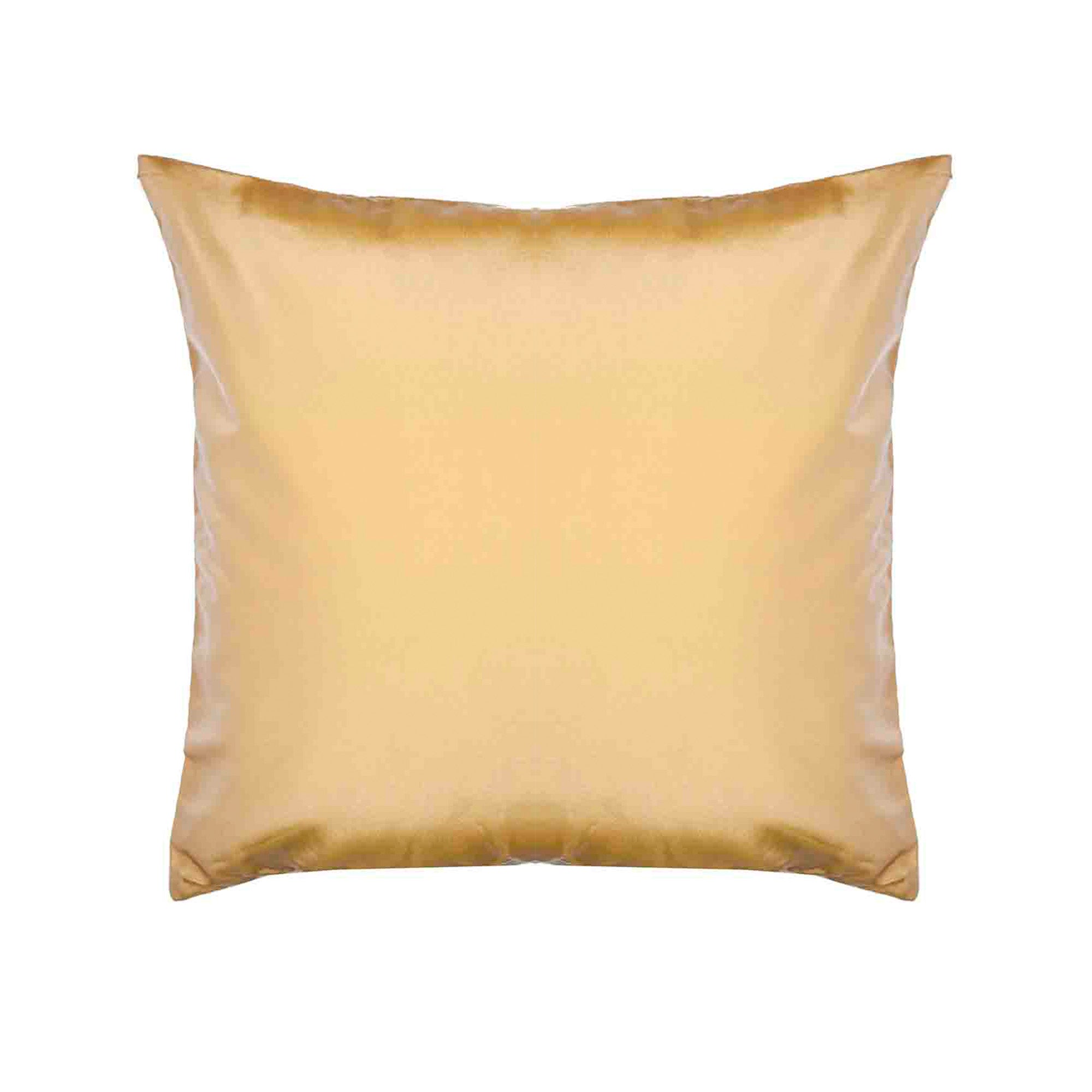 Housse de coussin TOURMALINE jaune pâle