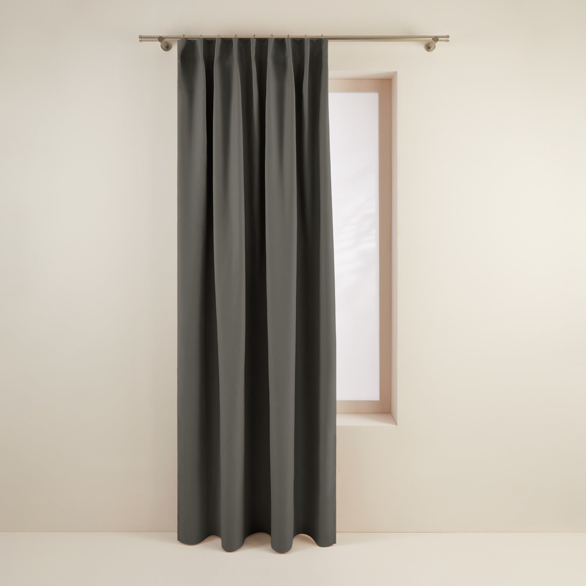 Occultant à galon fronceur NIGHT plomb