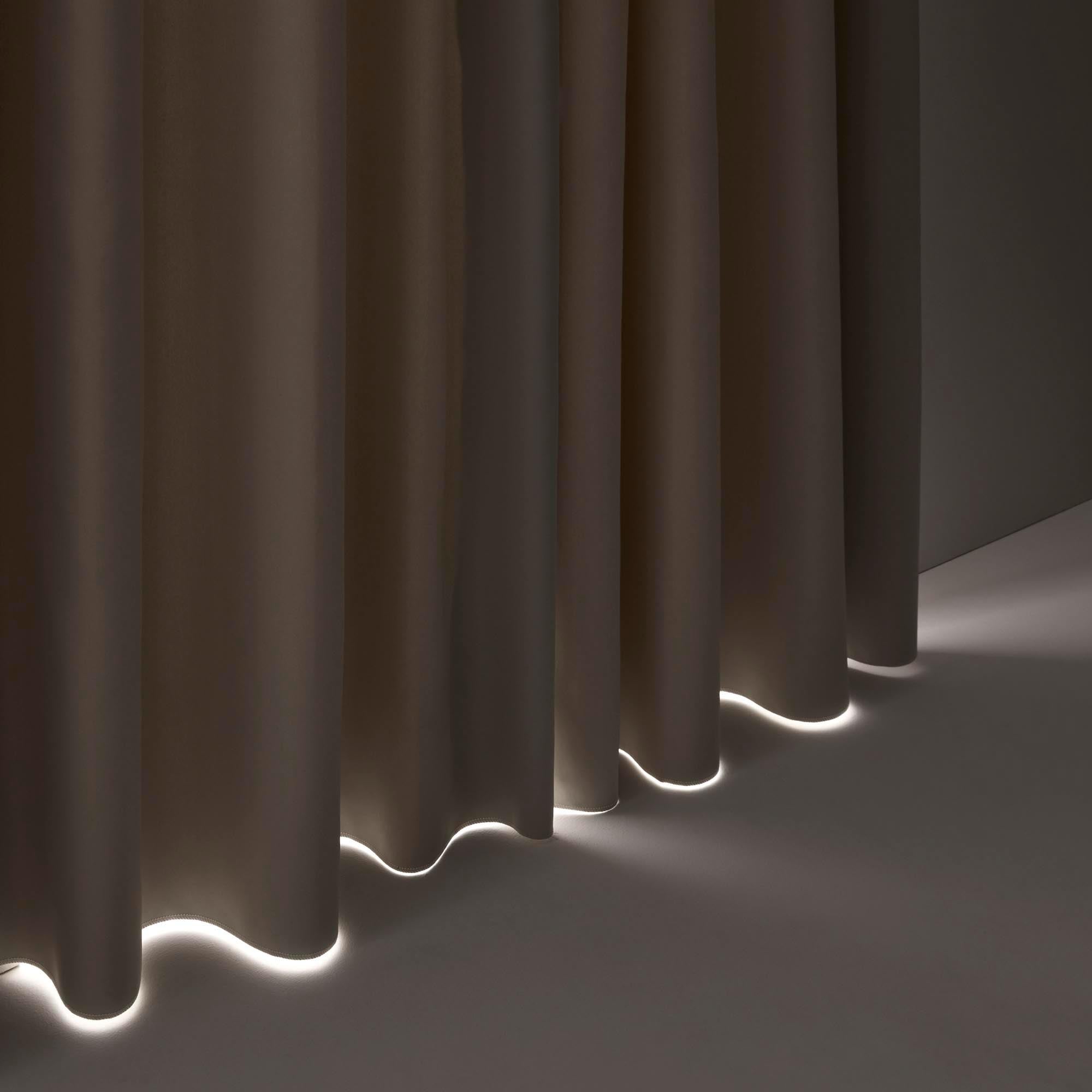 Occultant à galon fronceur NIGHT blanc