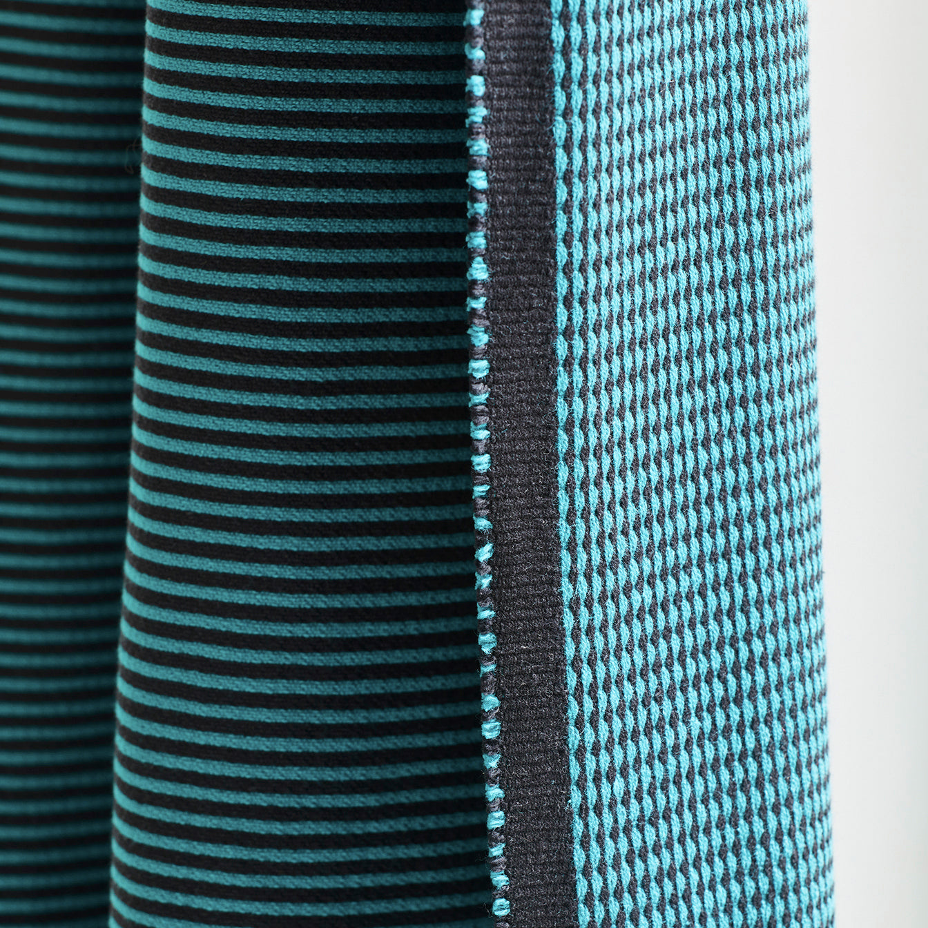 Panneau DONNIE bleu canard et noir