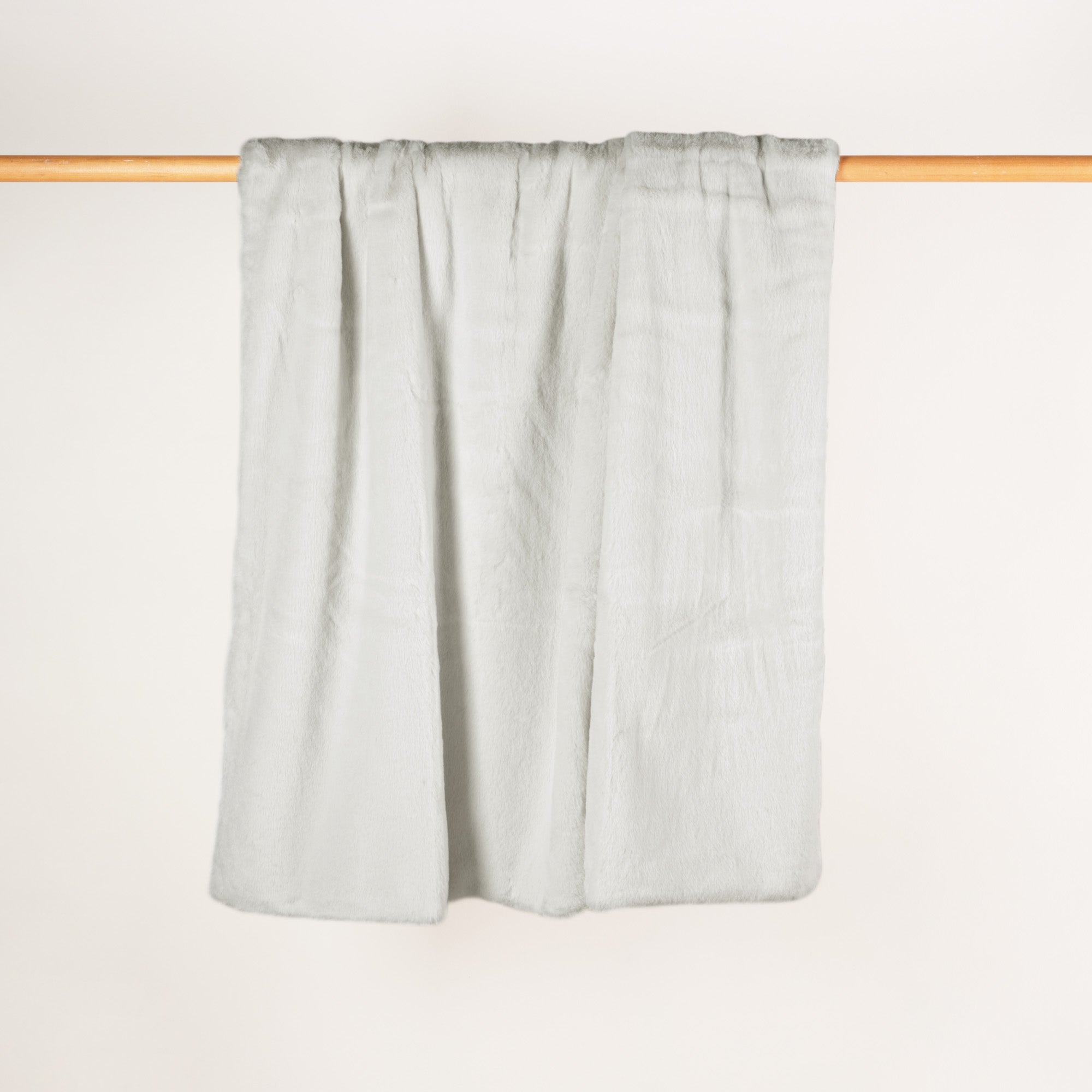 Plaid BIANCA gris arctique