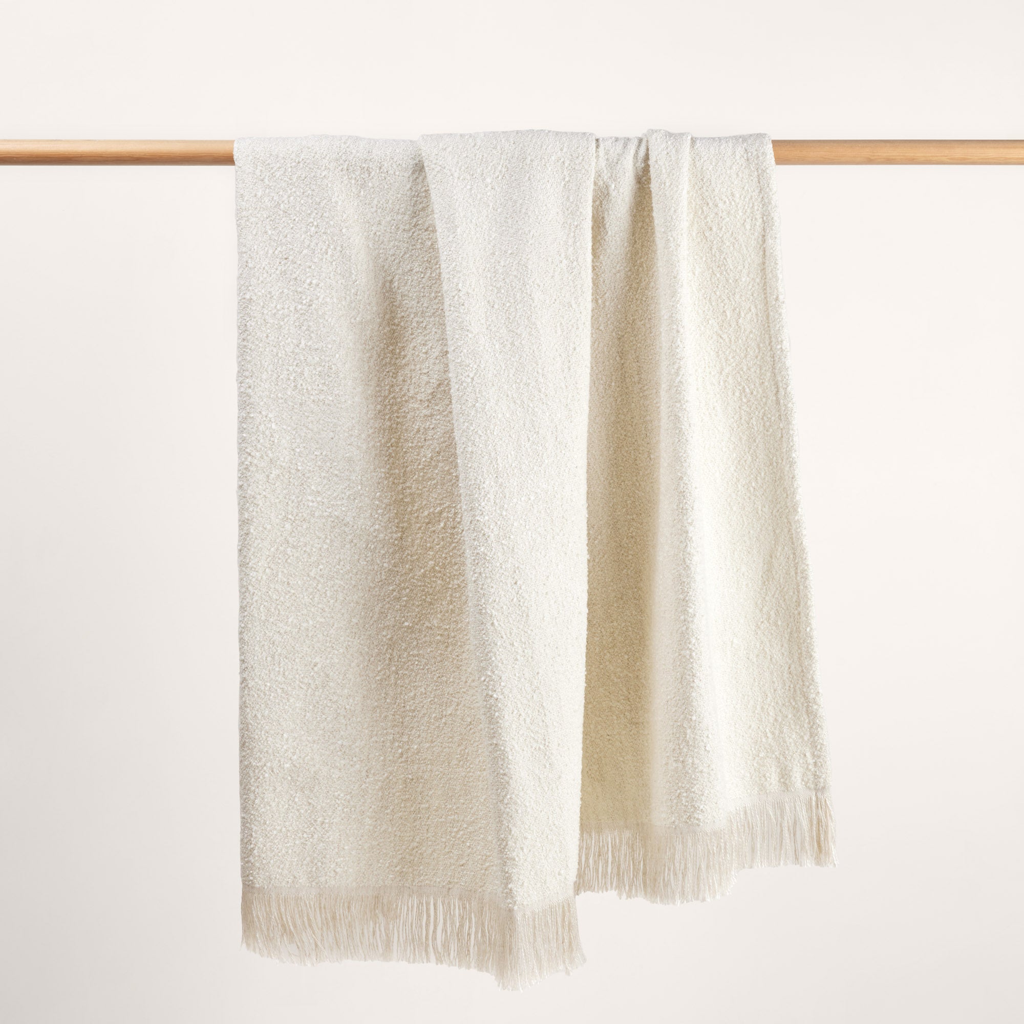 Plaid LUCIANO ivoire