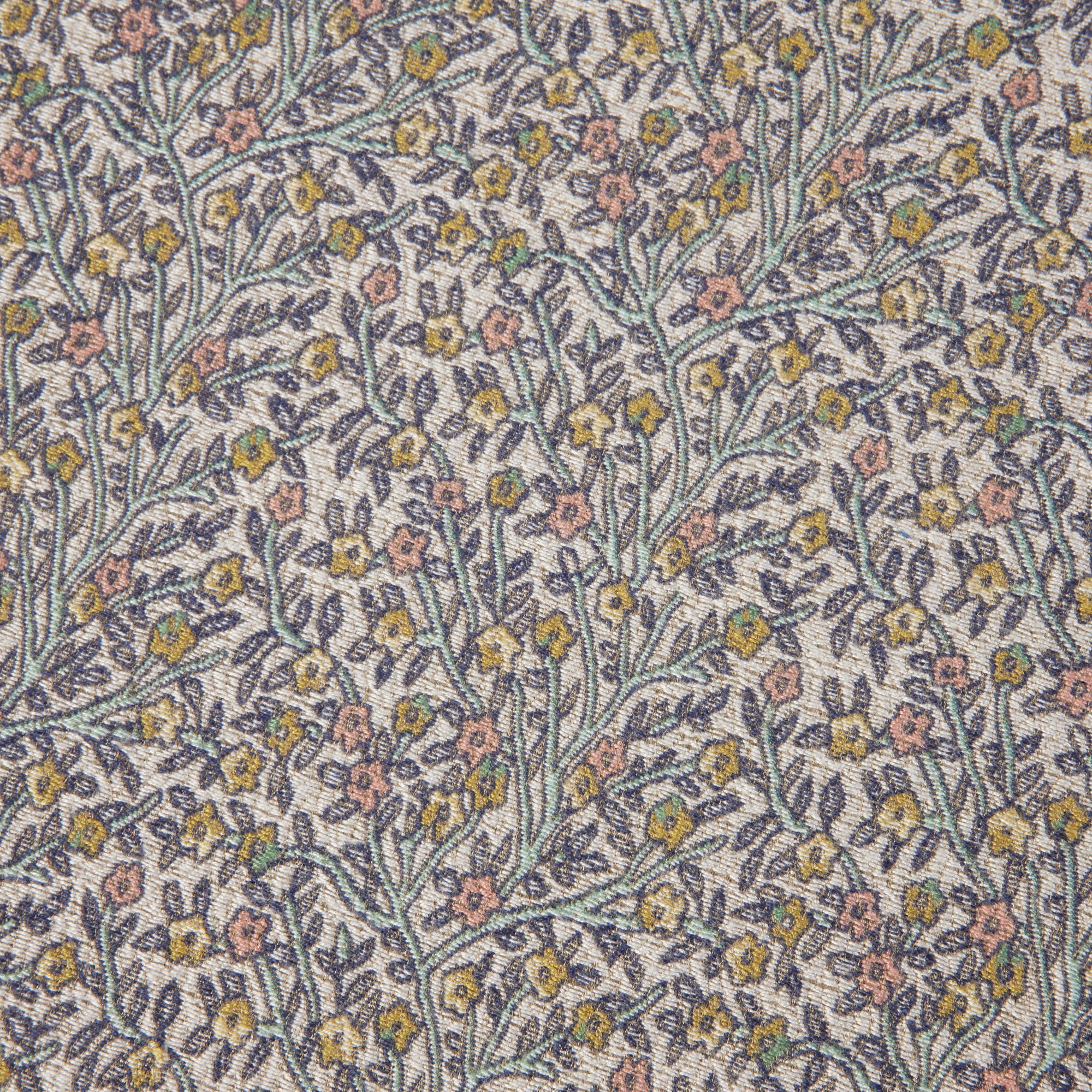 Pouf MAHARA beige et pastels