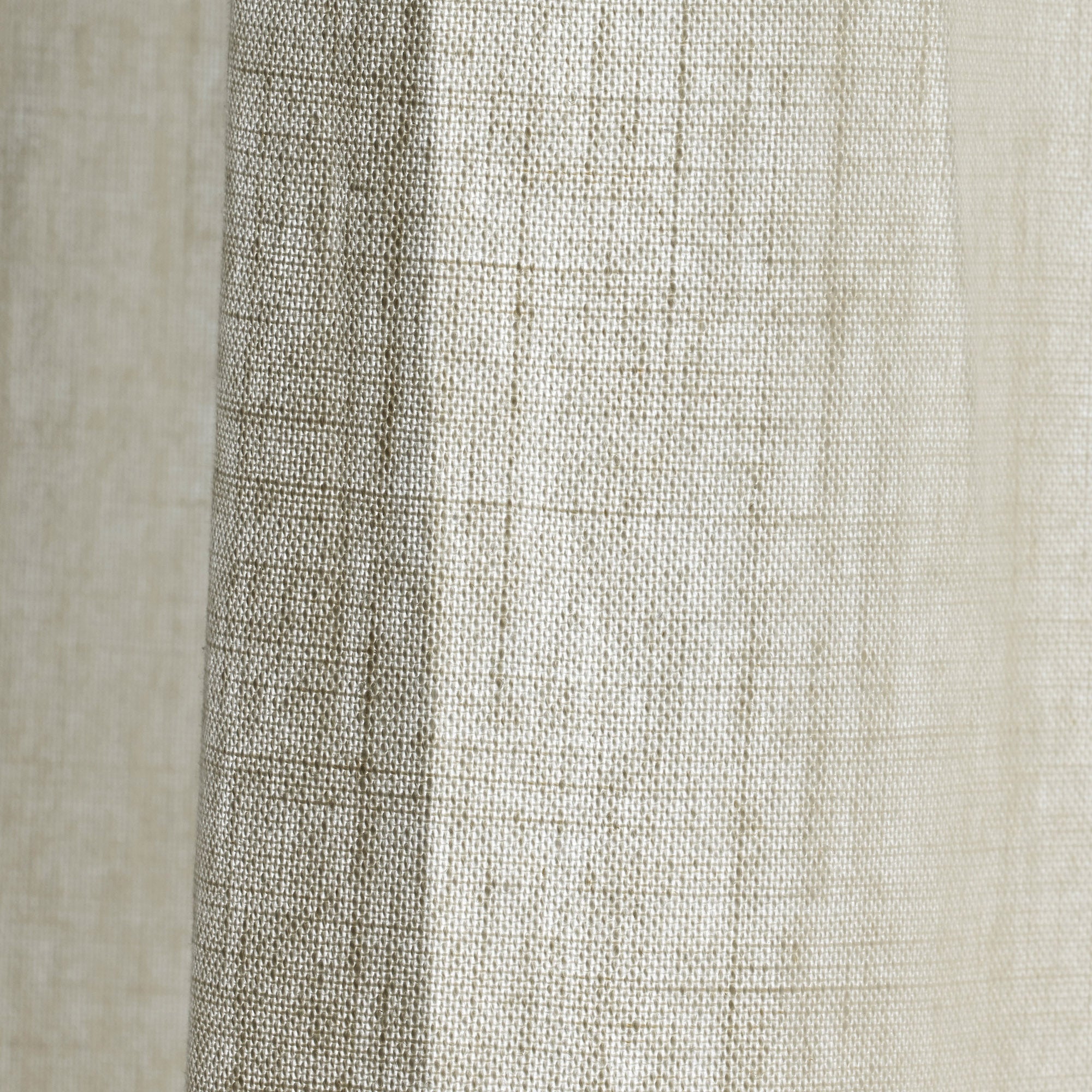 Rideau à galon fronceur AUBIN blanc naturel