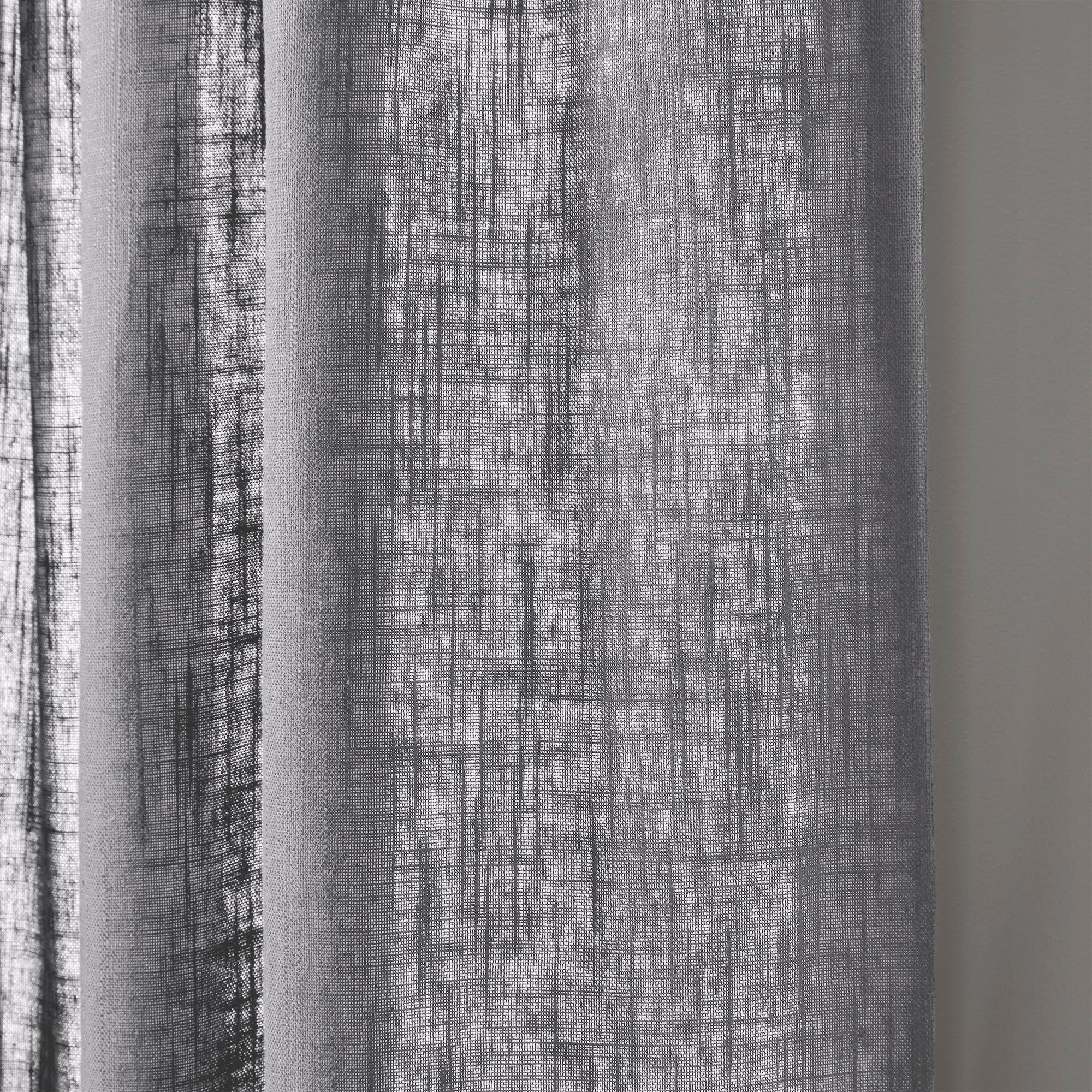 Rideau à galon fronceur BELLAVISTA brume