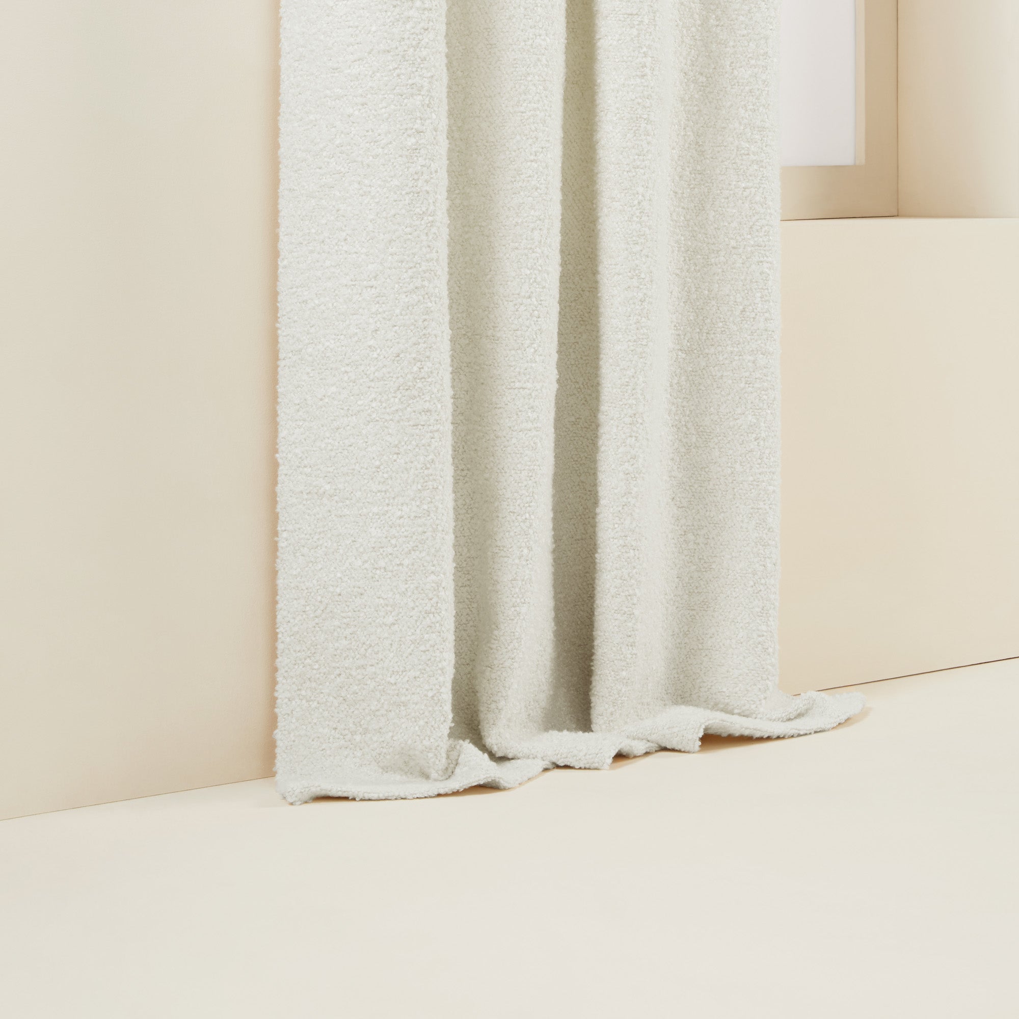 Rideau à galon fronceur LEONARD ivoire