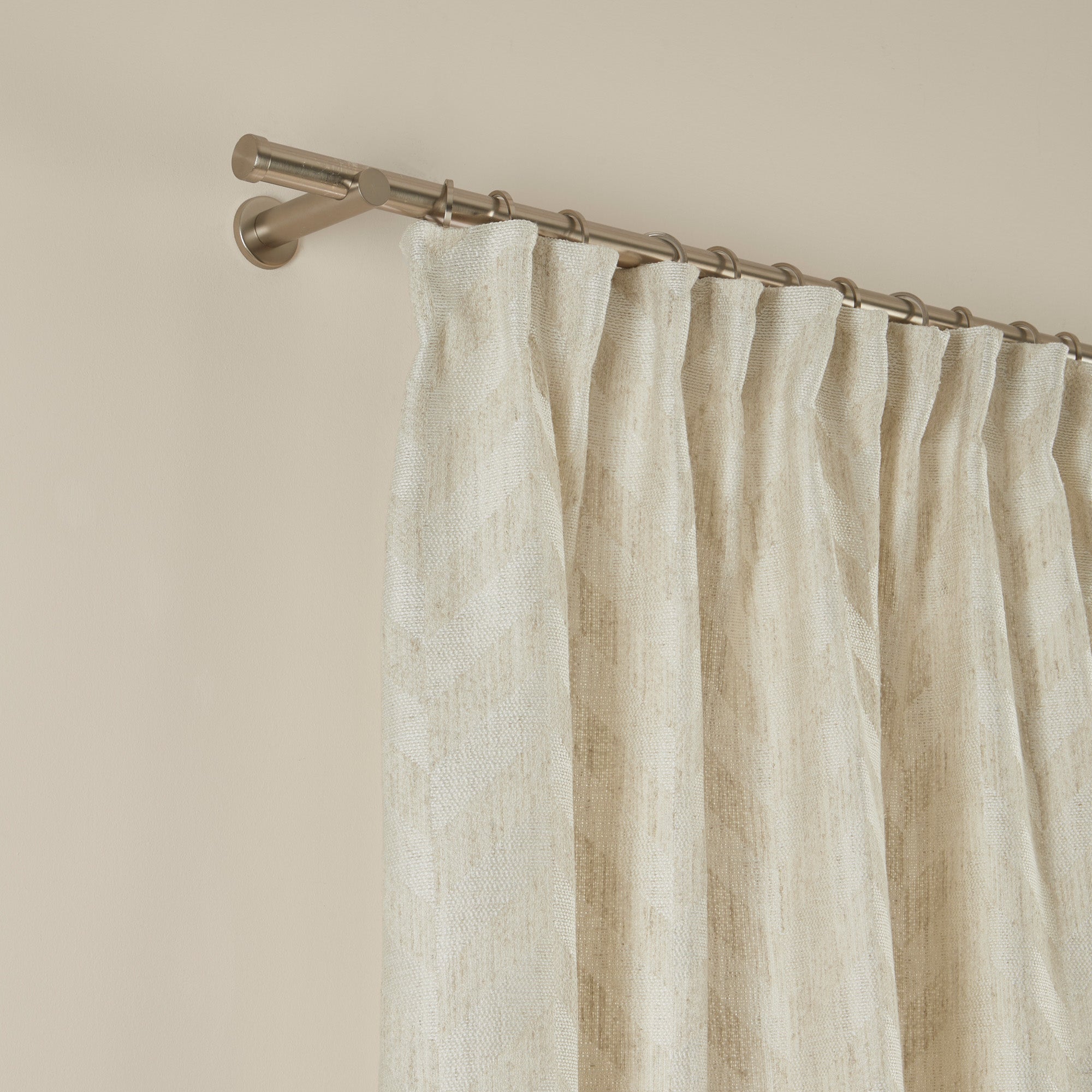 Rideau à galon fronceur TOBIAS ivoire