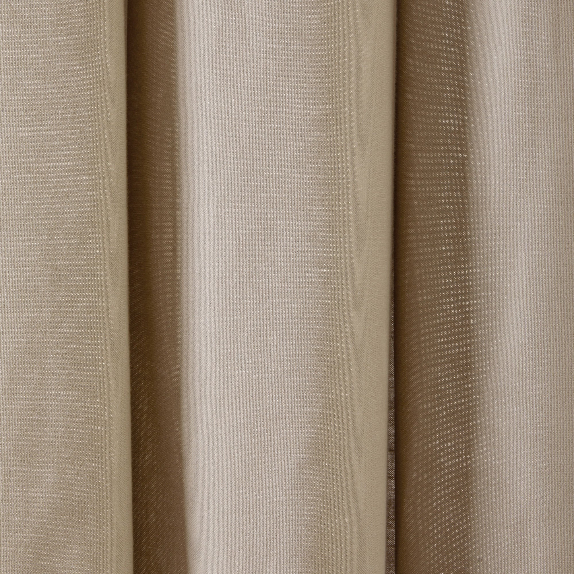 Rideau à oeillets noirs YAMI beige