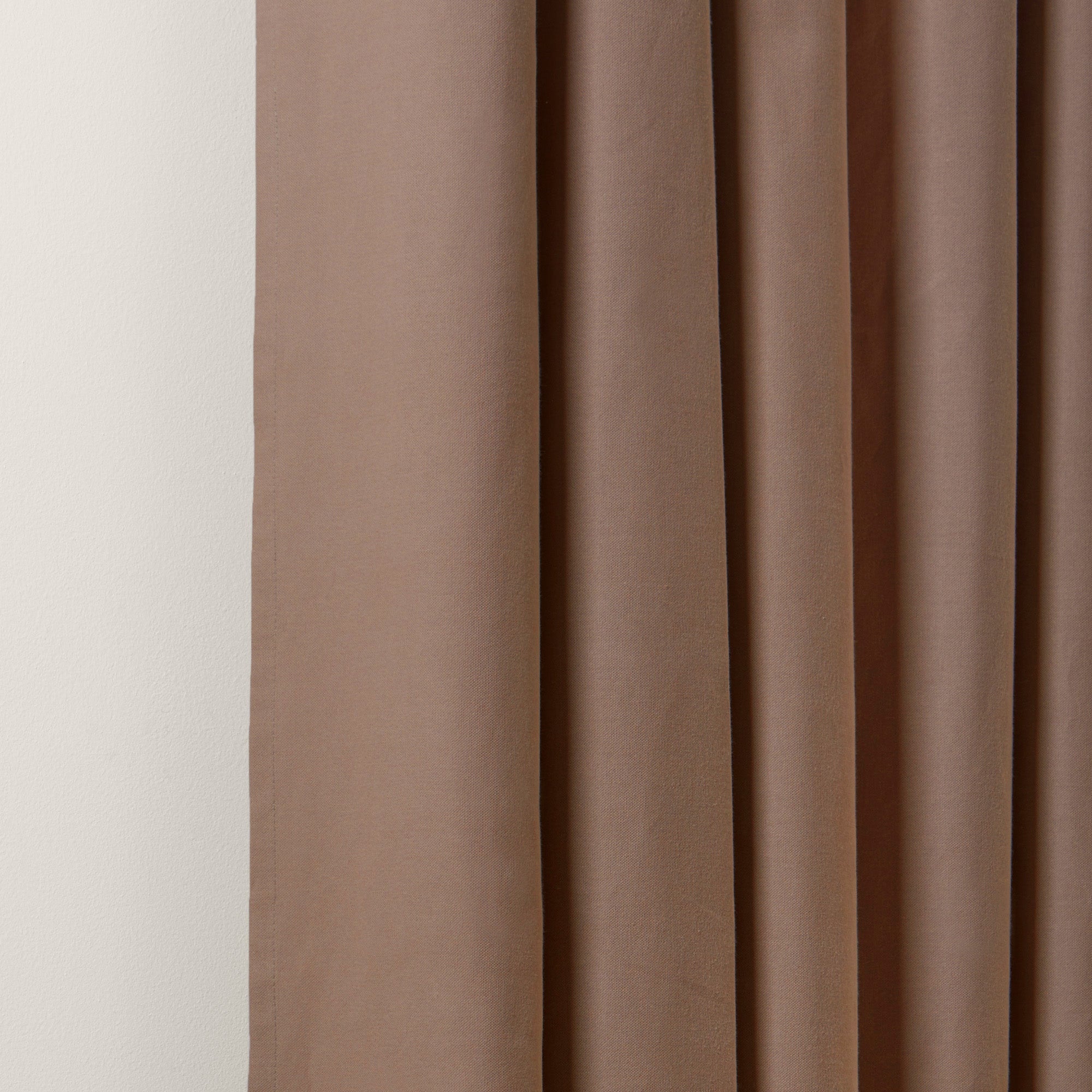 Rideau à oeillets LORCA gris taupe