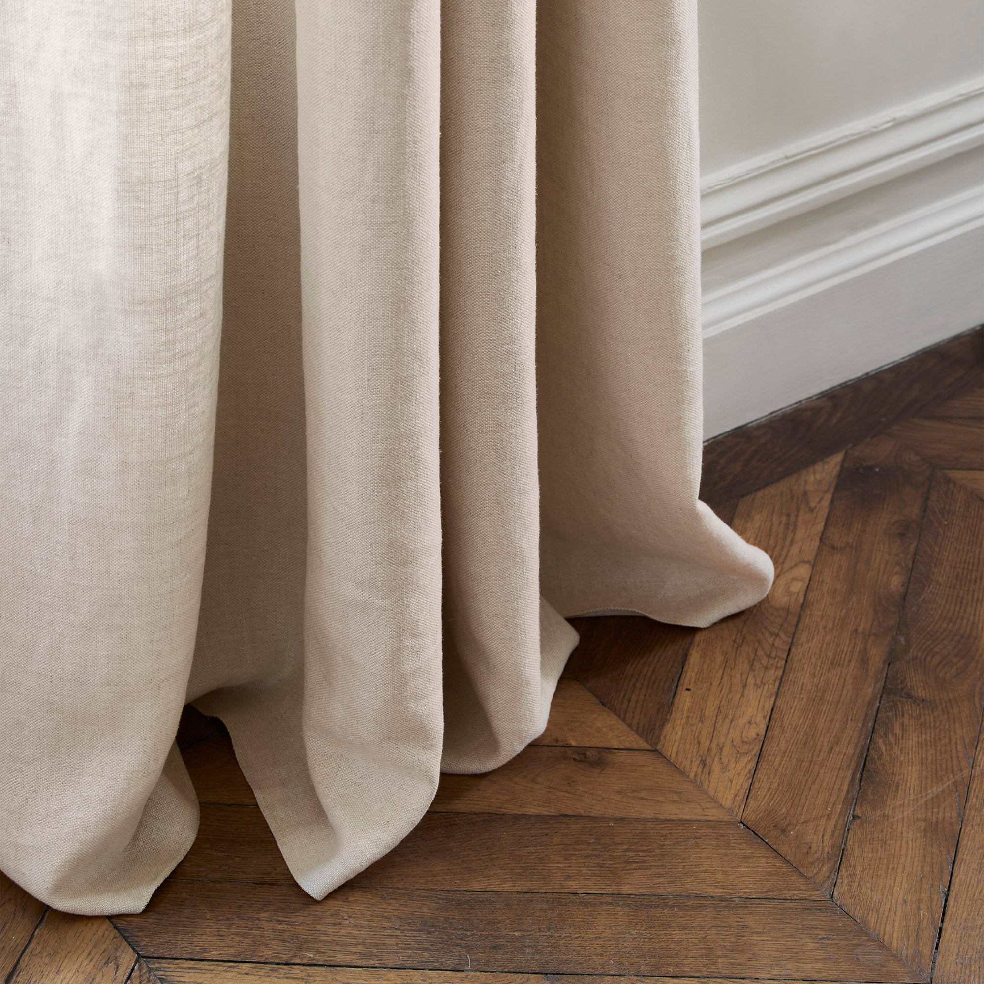 Rideau à galon fronceur AUBIN sable