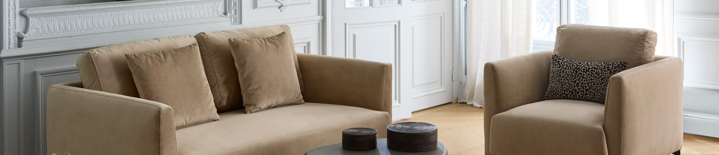 Mobilier Odelle velours