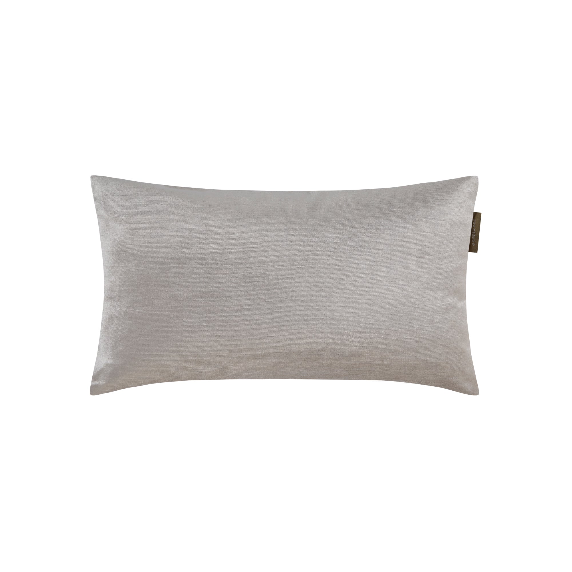 Housse de coussin CASTIGLIONE Gris pâle et écru