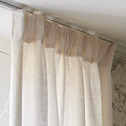 Ruffled curtains