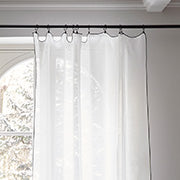 All voile curtains