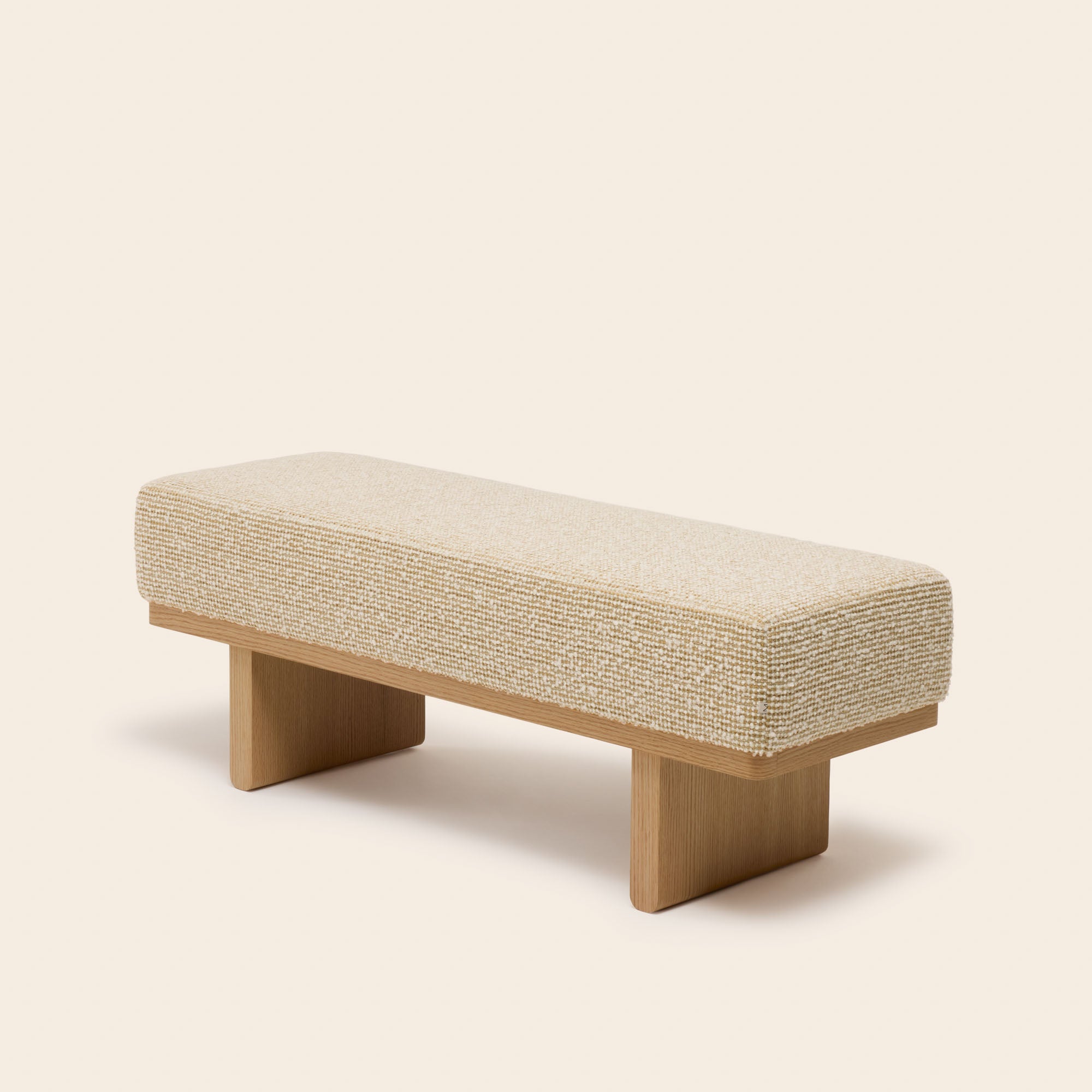 ANCA pietro bench ivory and natural