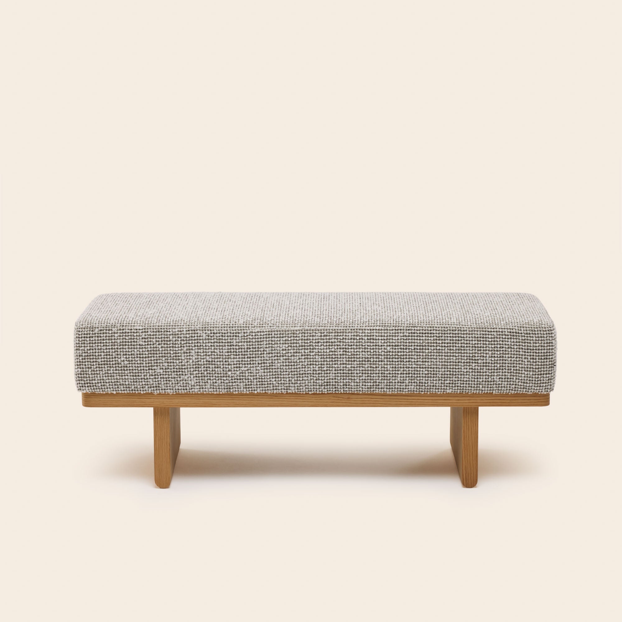 ANCA pietro bench ivory and black